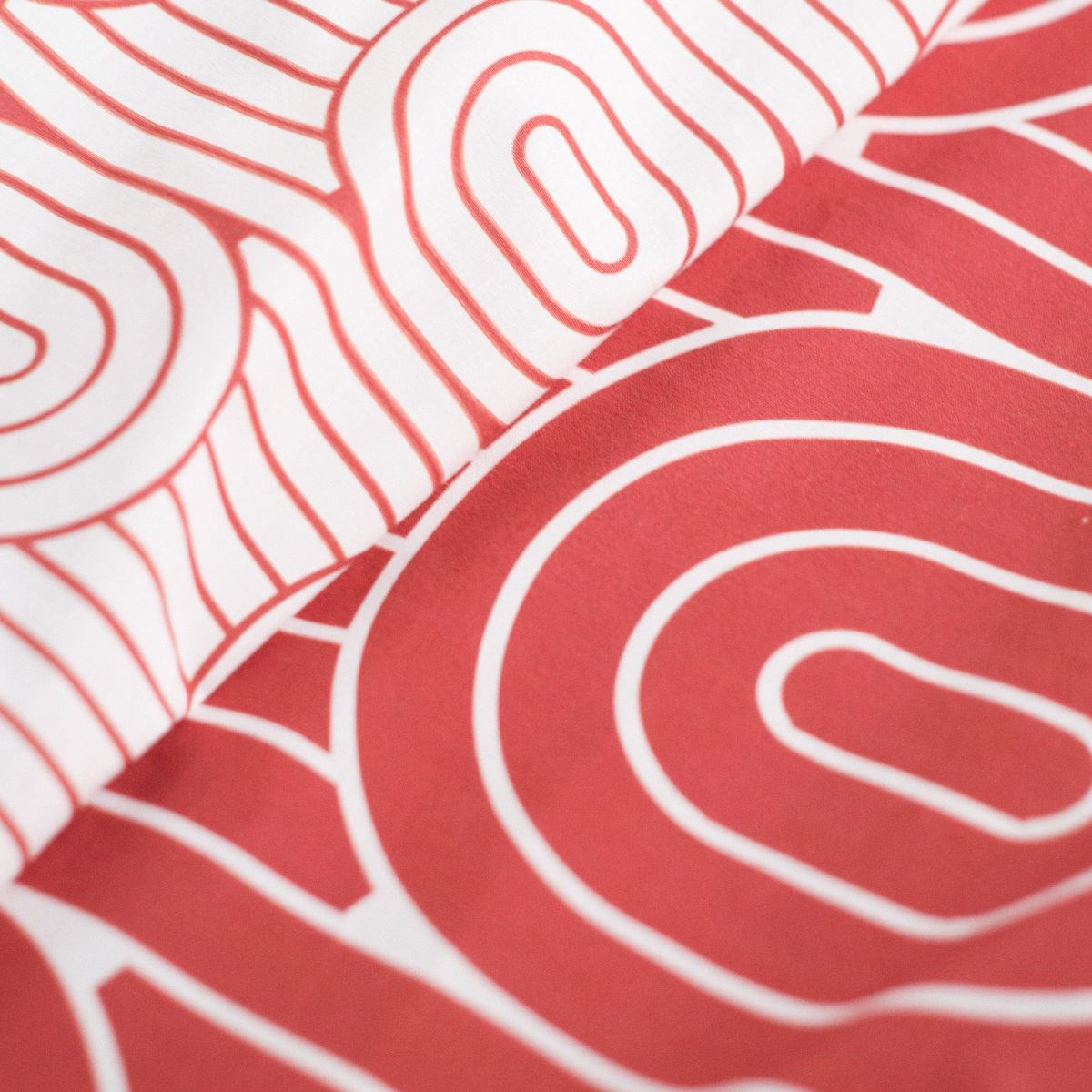 Cotton bedding set TODAY LINGE DE MAISON Red