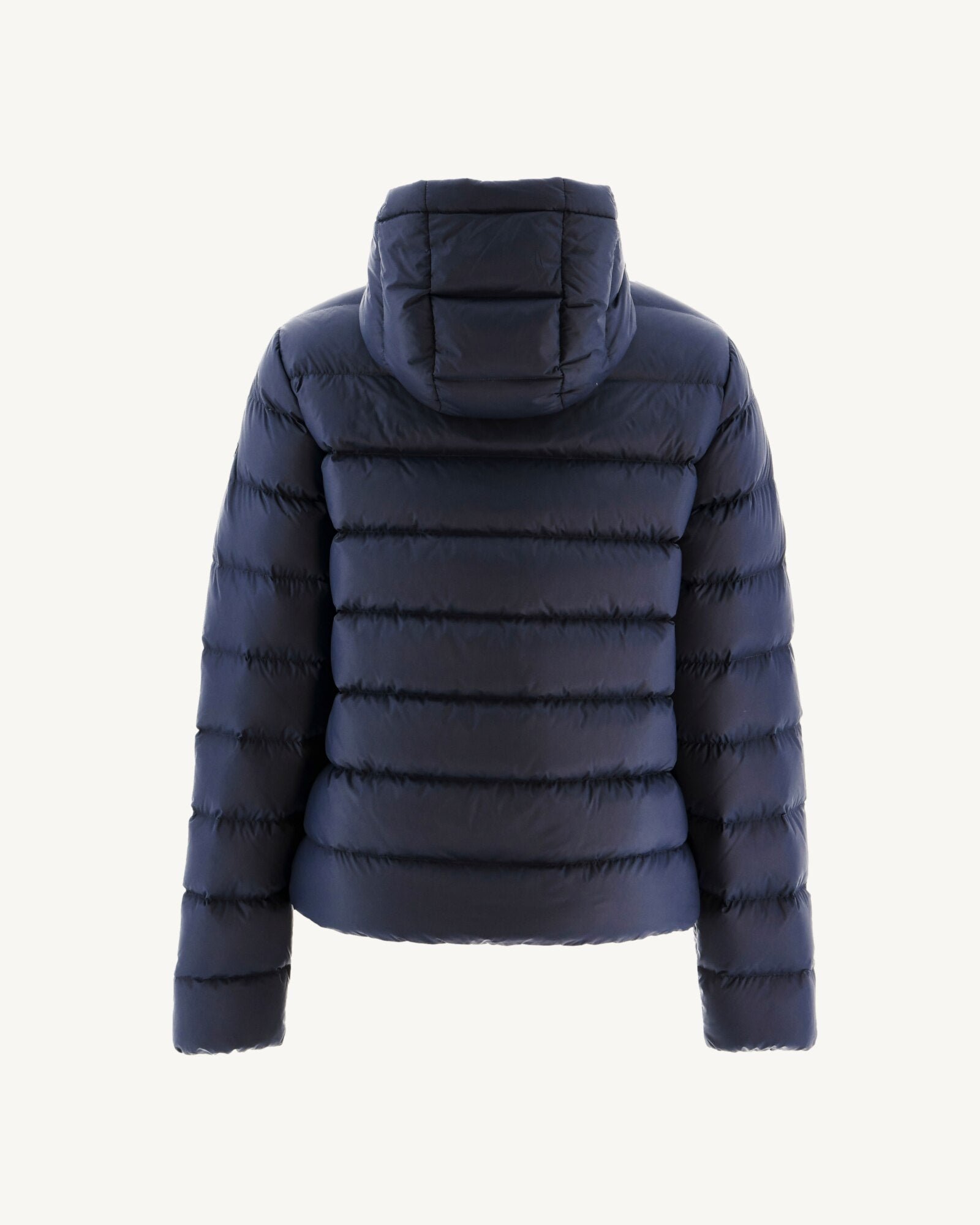 Straight hooded puffer jacket Jane JOTT Blue