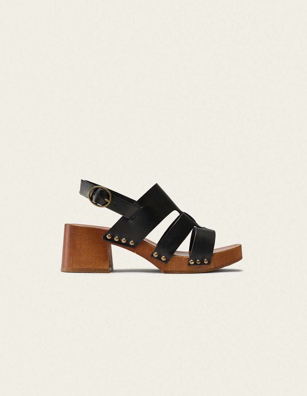 Heeled sandals ODAJE EX. M.MOUSTACHE Black