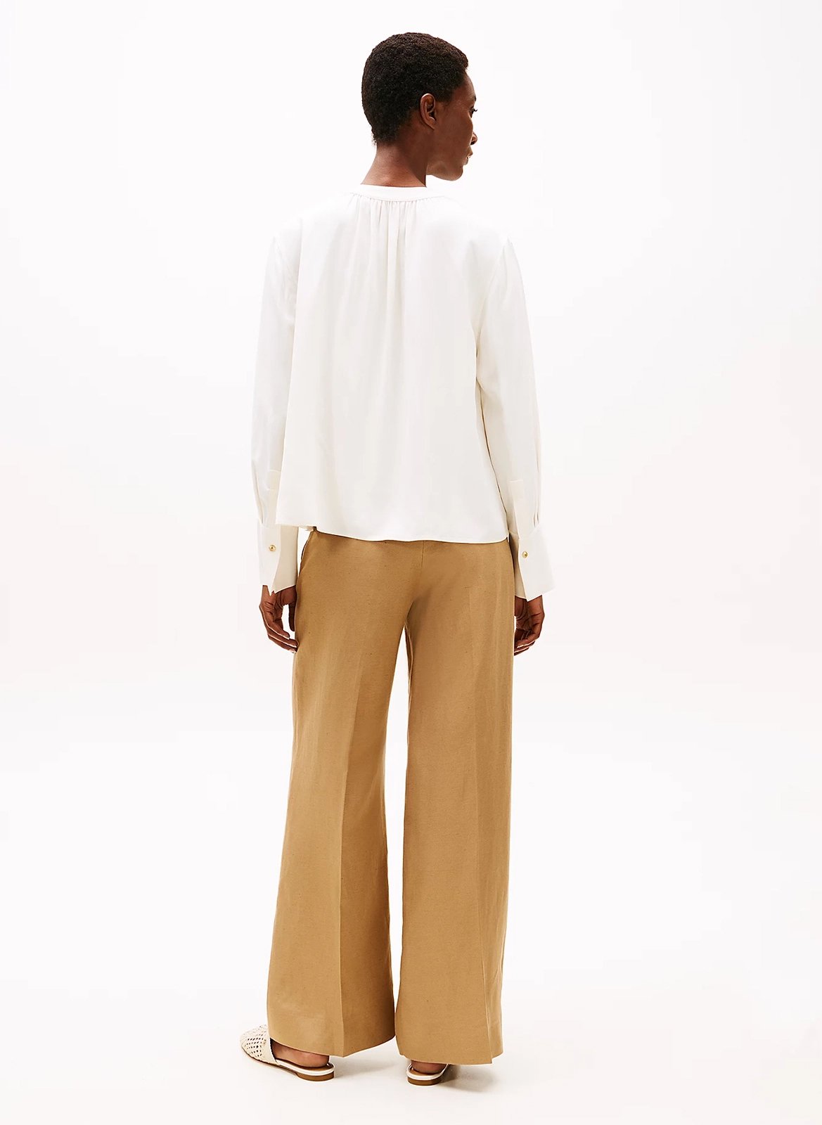 Blouse droite TOMMY HILFIGER Jaune