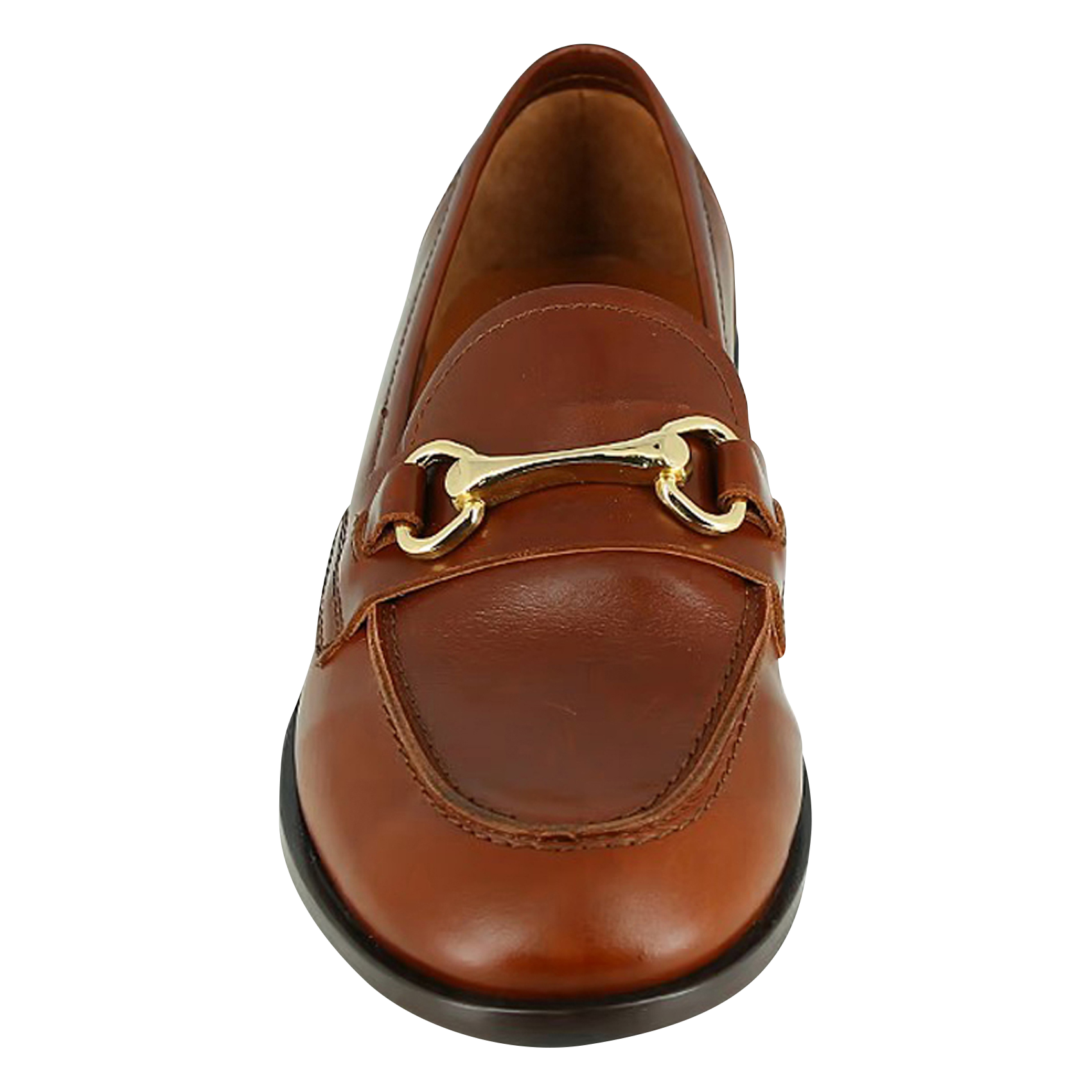 Mocassins en cuir JONAK Marron