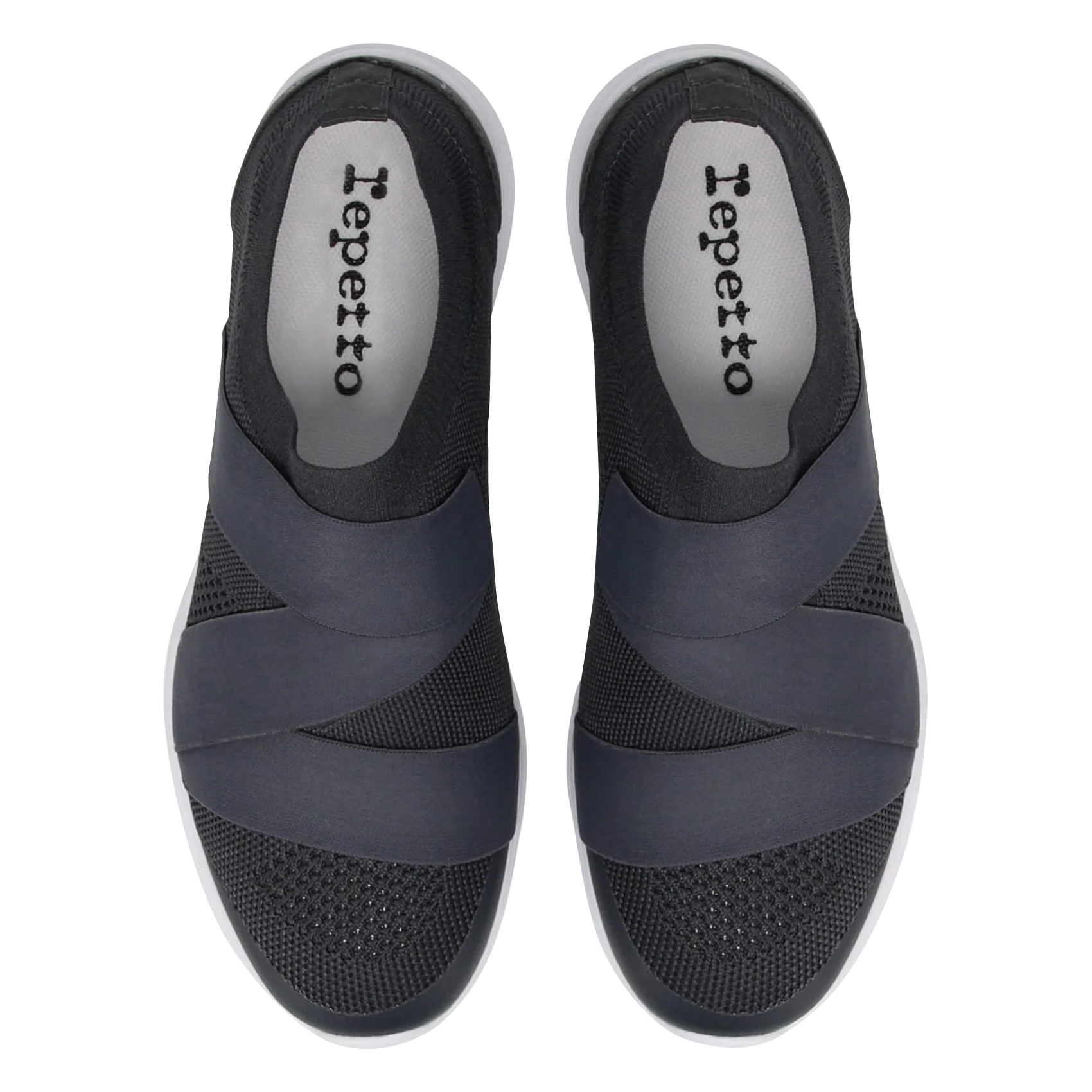 Sneakers met stretch mesh lint REPETTO Grijs