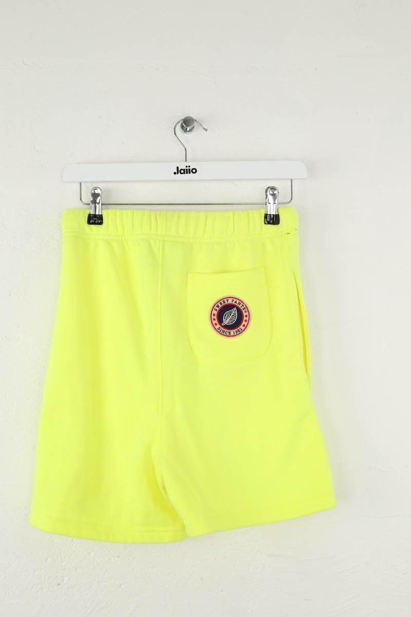 Cotton sports shorts SWEET PANTS - Seconde Main Yellow
