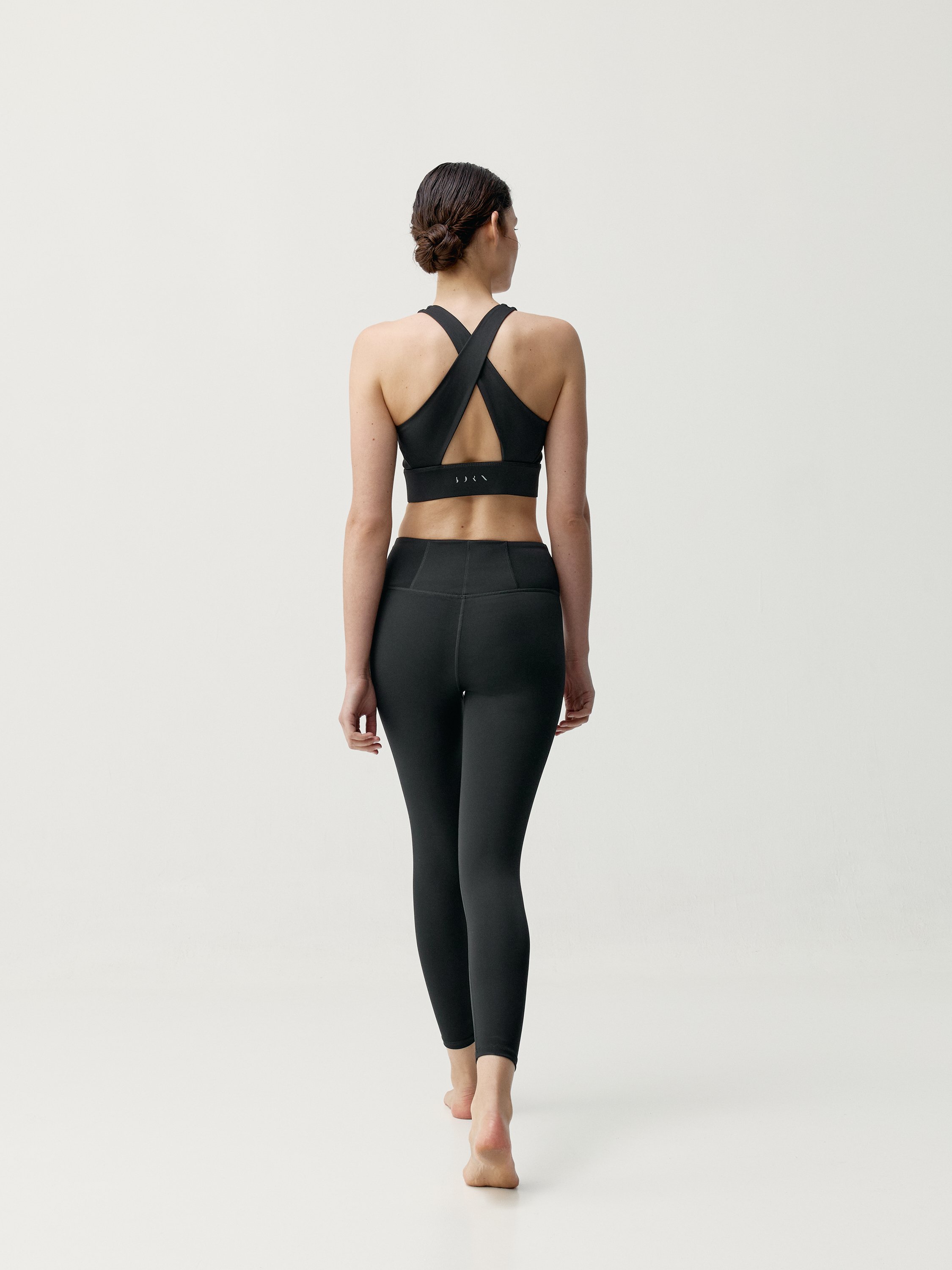 High-Performance Sports Bra with High Support BORN LIVING YOGA Black