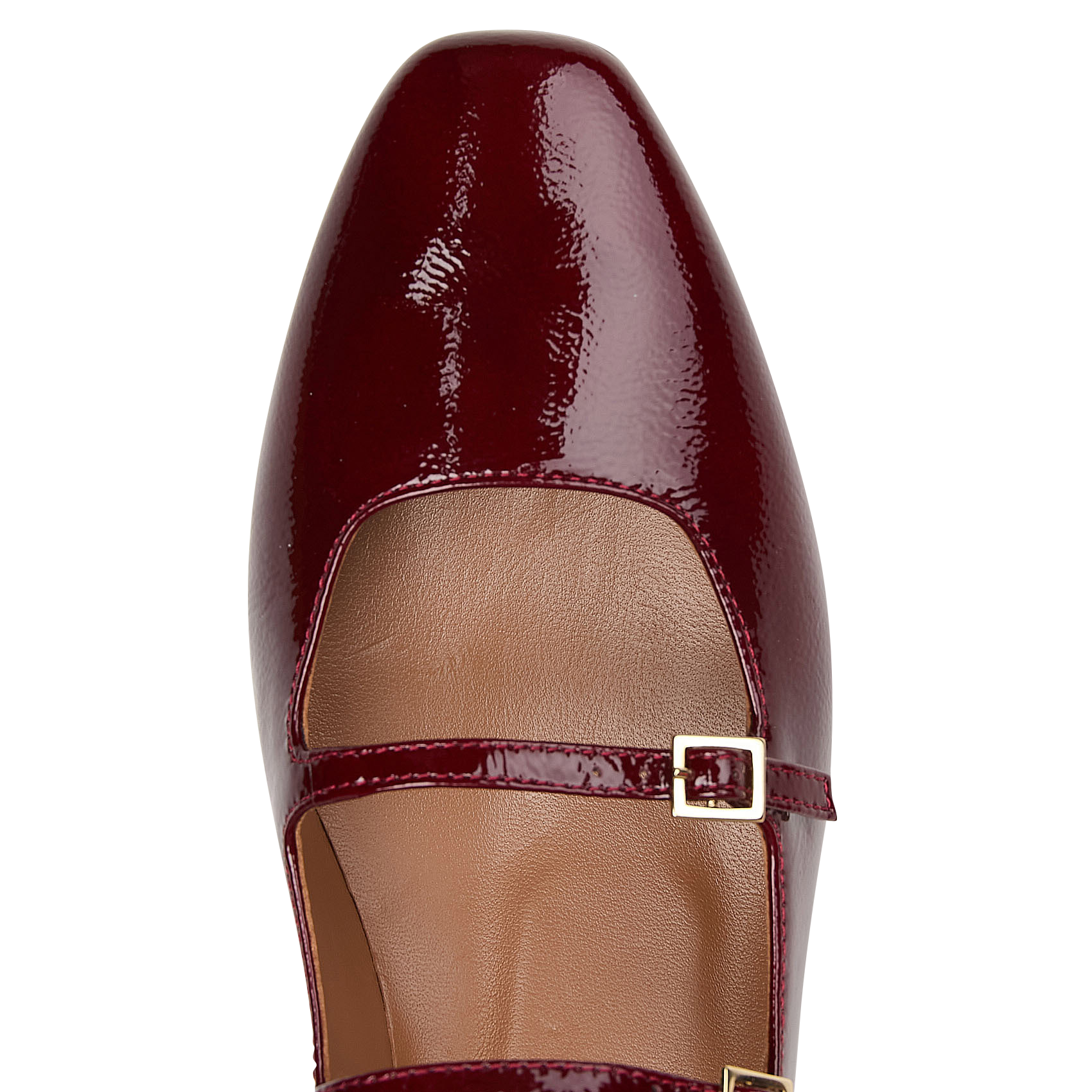 Babies en cuir vernis BOBBIES Marron