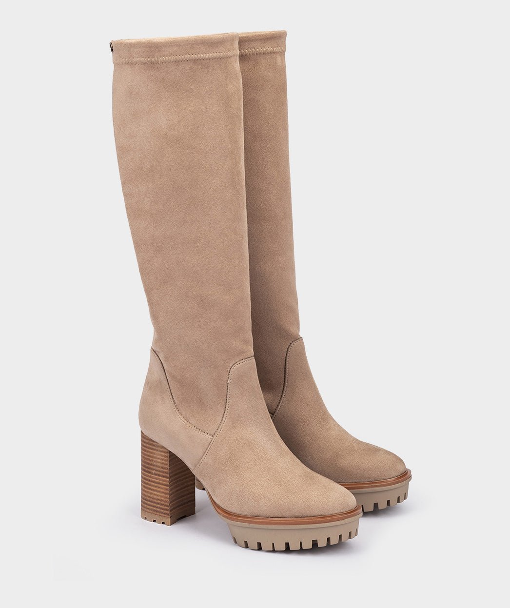 Boots in elastic fabric. PEDRO MIRALLES Brown