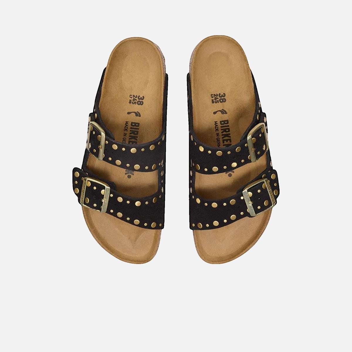 Arizona flat sandals BIRKENSTOCK Black