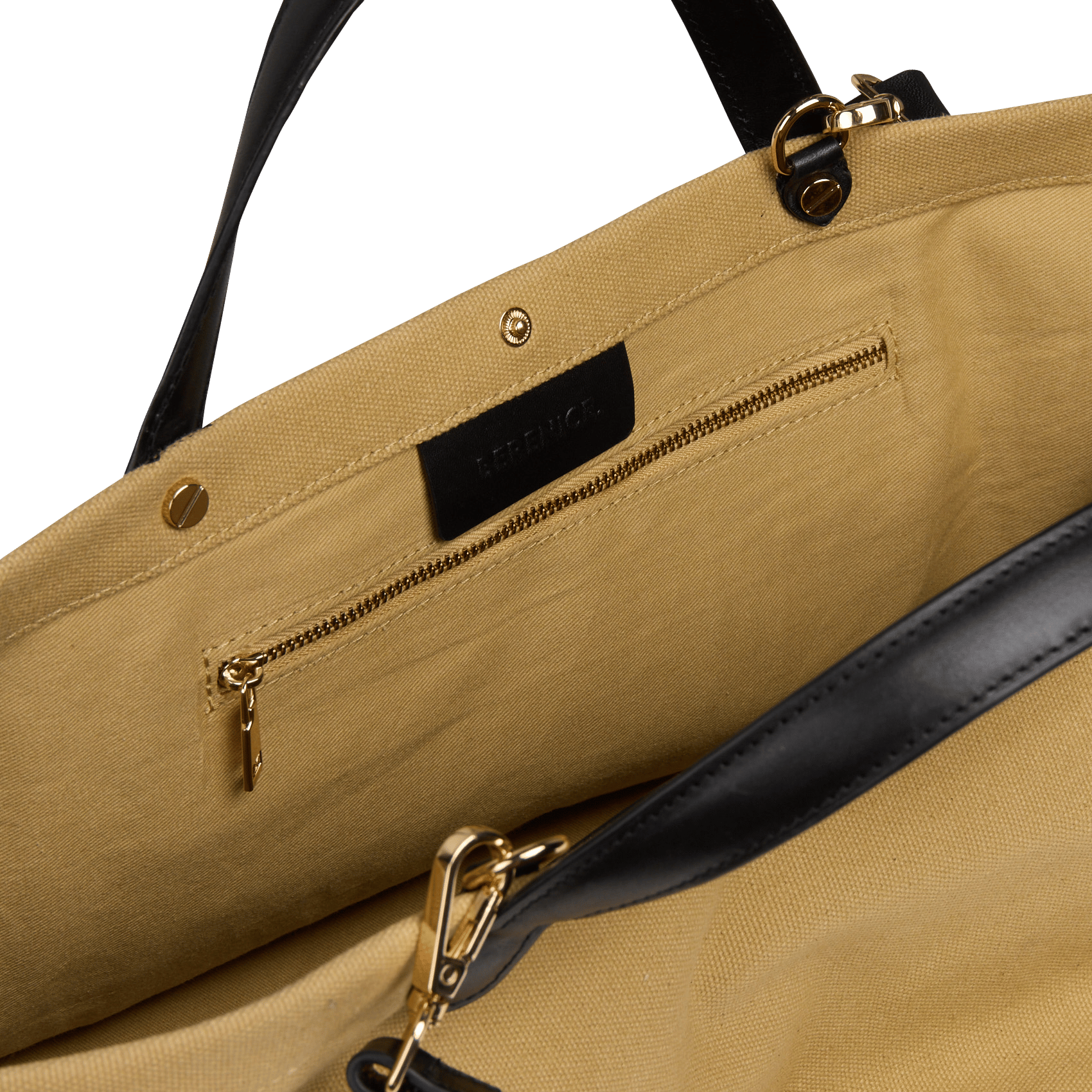 Sac à main en coton BERENICE Beige