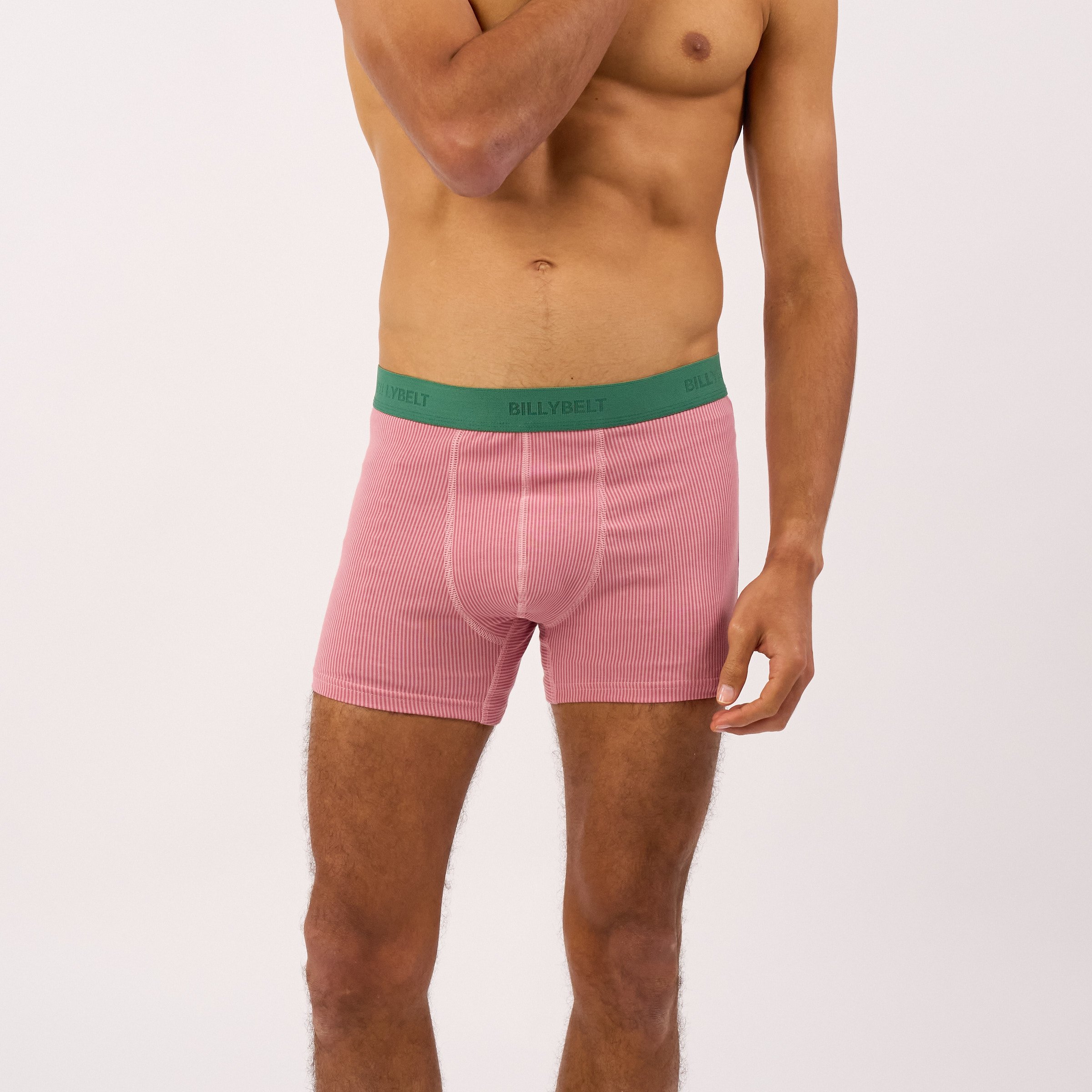 Organic cotton boxers BILLYBELT Pink