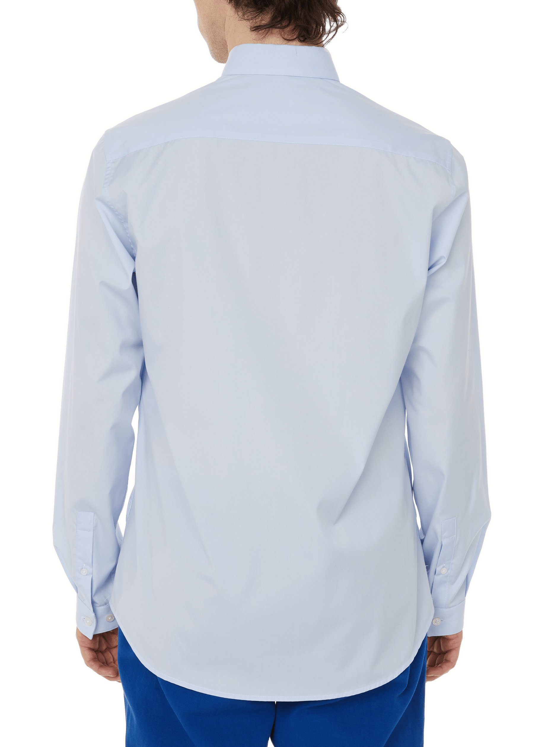 Slim-fit Krave-S cotton shirt AU PRINTEMPS PARIS Blue
