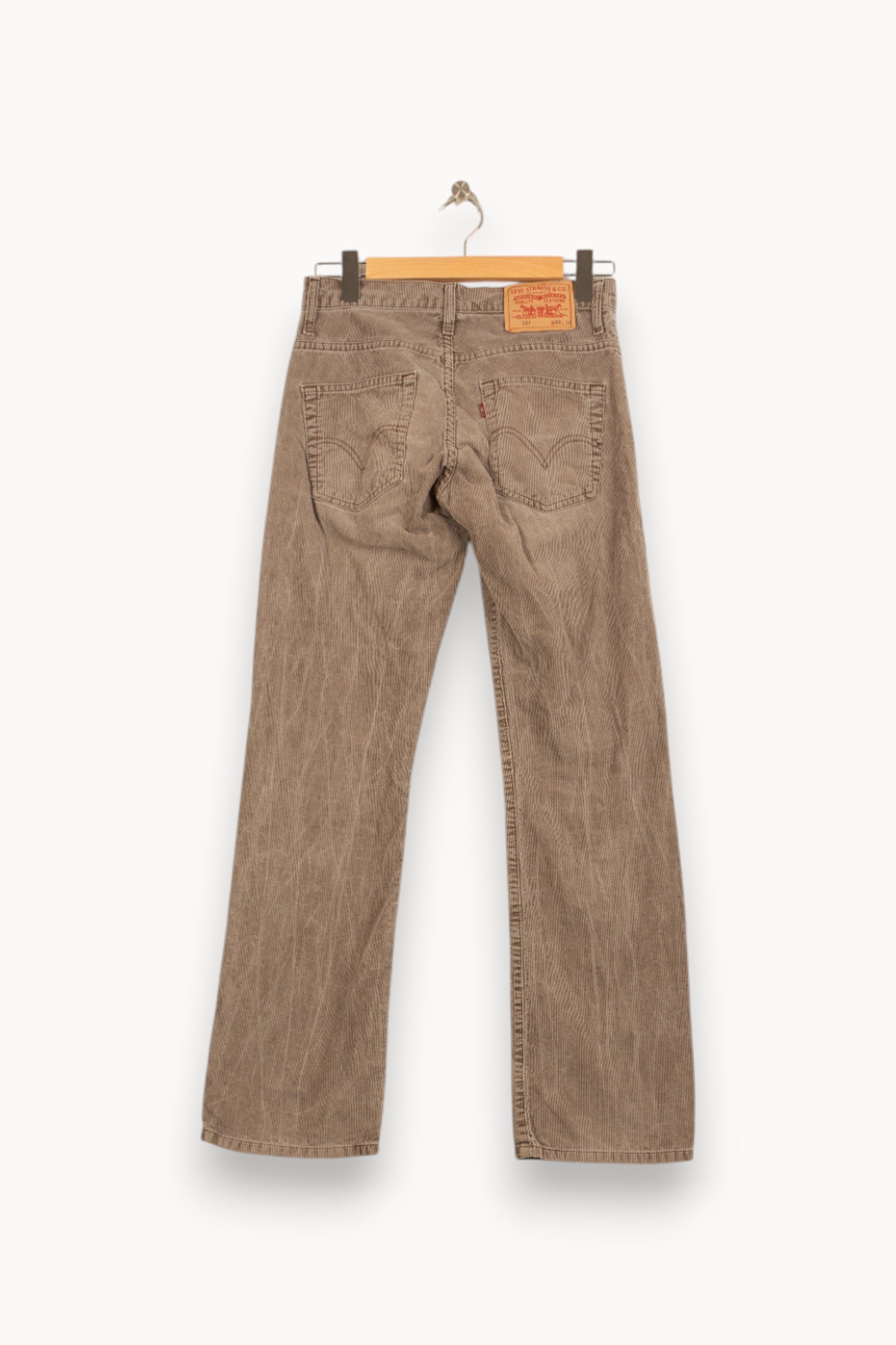 Pants LEVI'S - Seconde main Brown