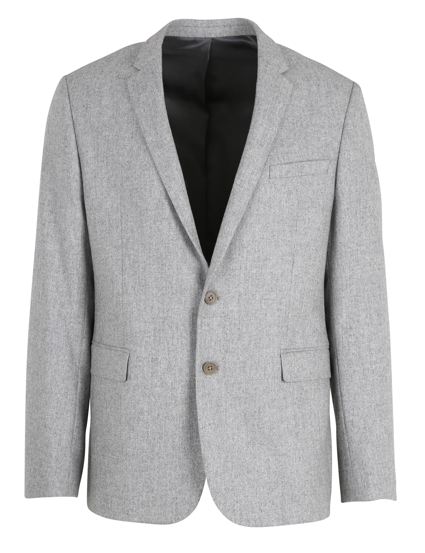 Felted wool suit jacket SAISON 1865 Grey