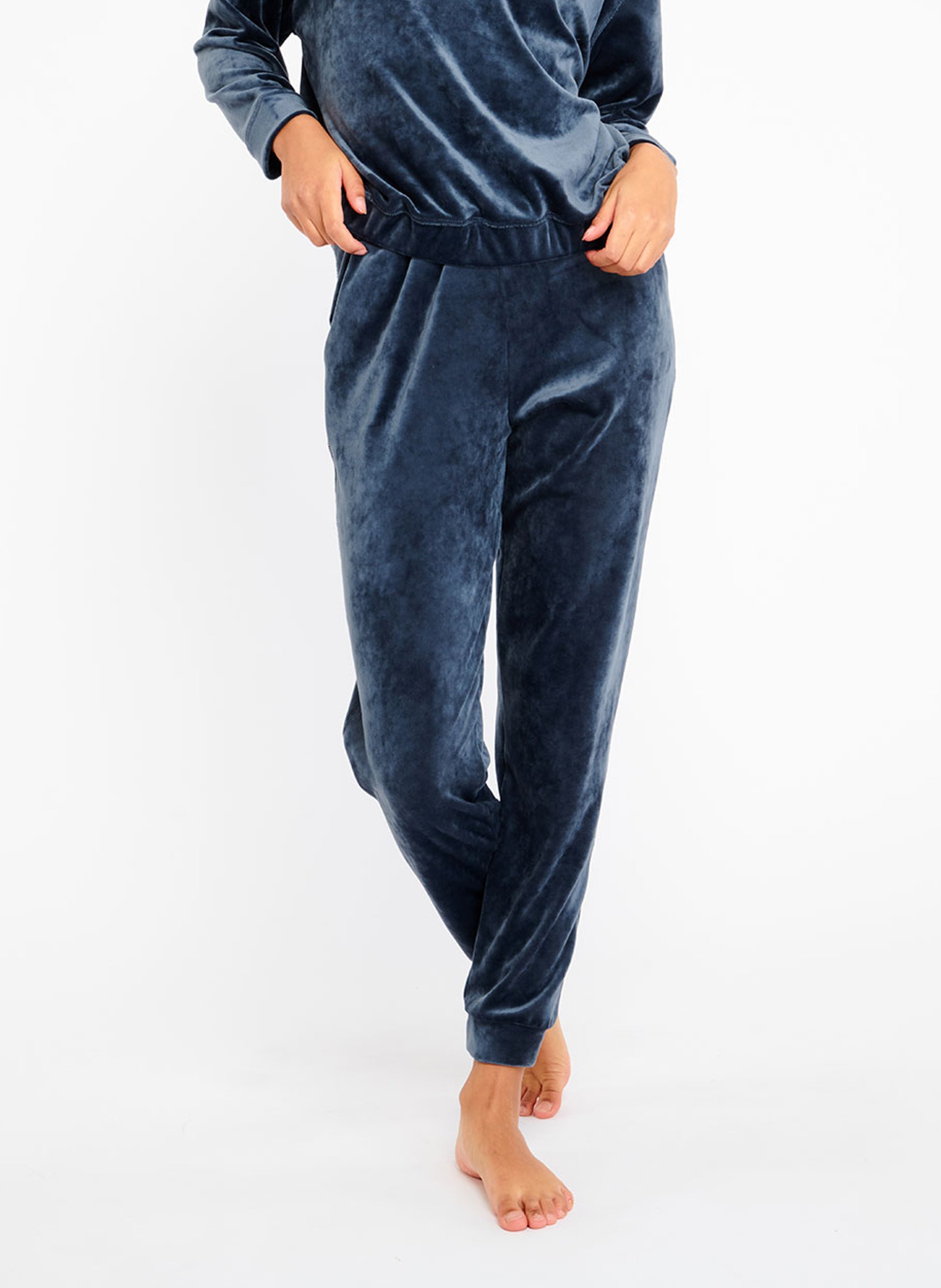 Jogginghose aus Samt BANANA MOON