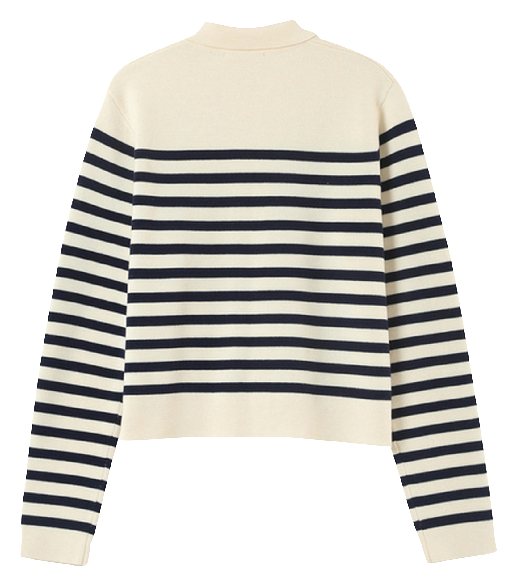 Striped long sleeve cardigan GRACE ET MILA Beige