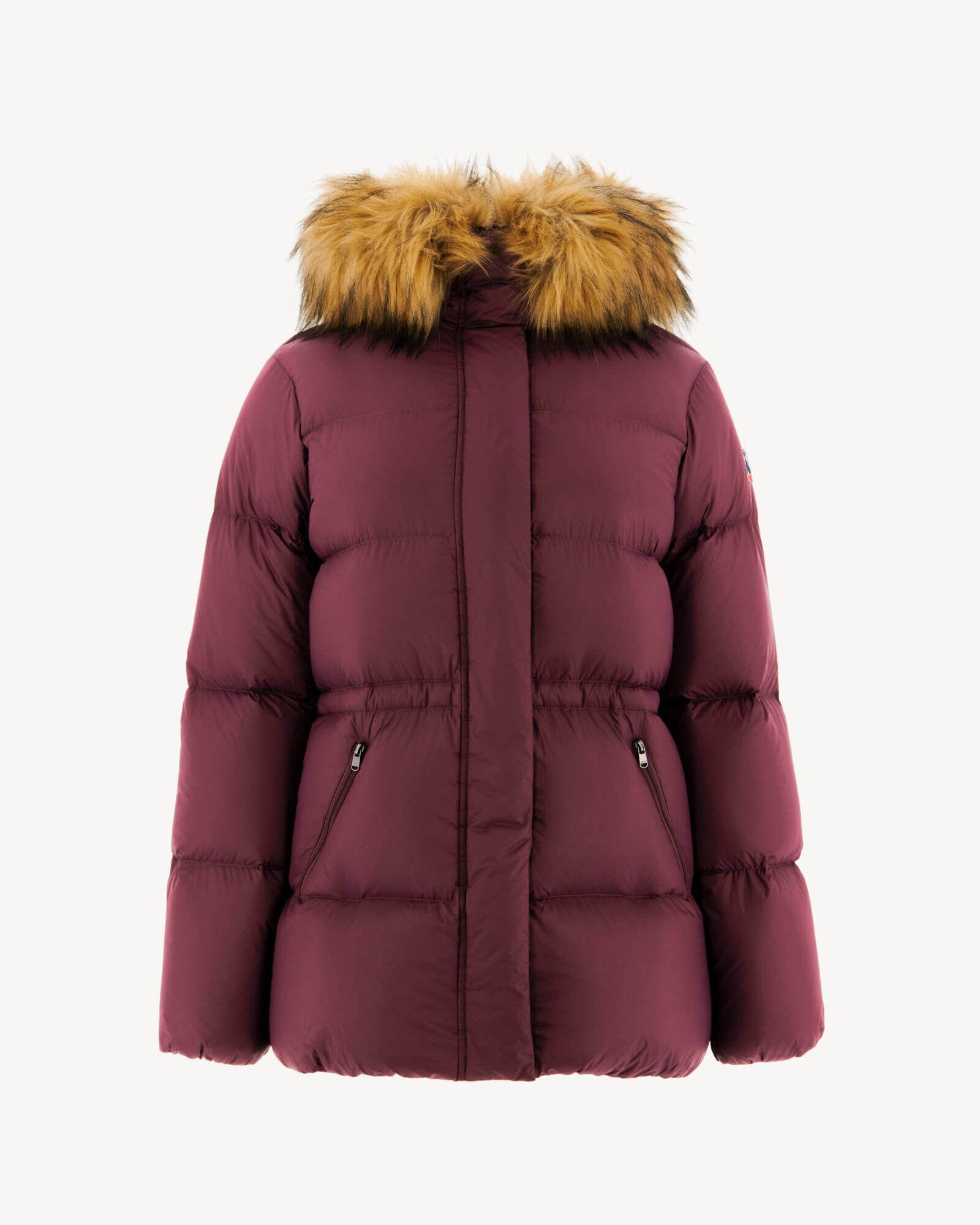 Luxury 2.0 Hooded Puffer Jacket for Extreme Cold JOTT Pink