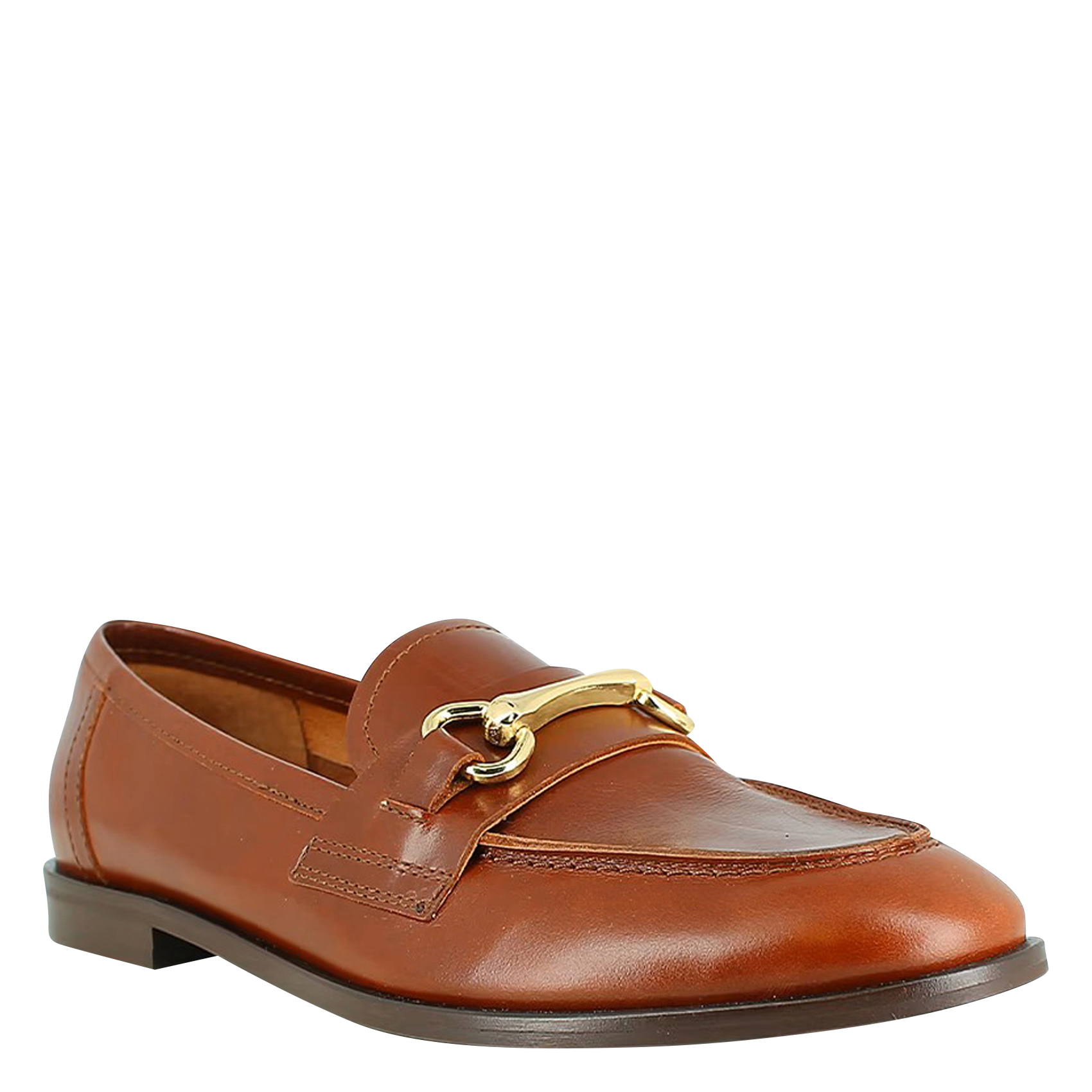 Mocassins en cuir JONAK Marron