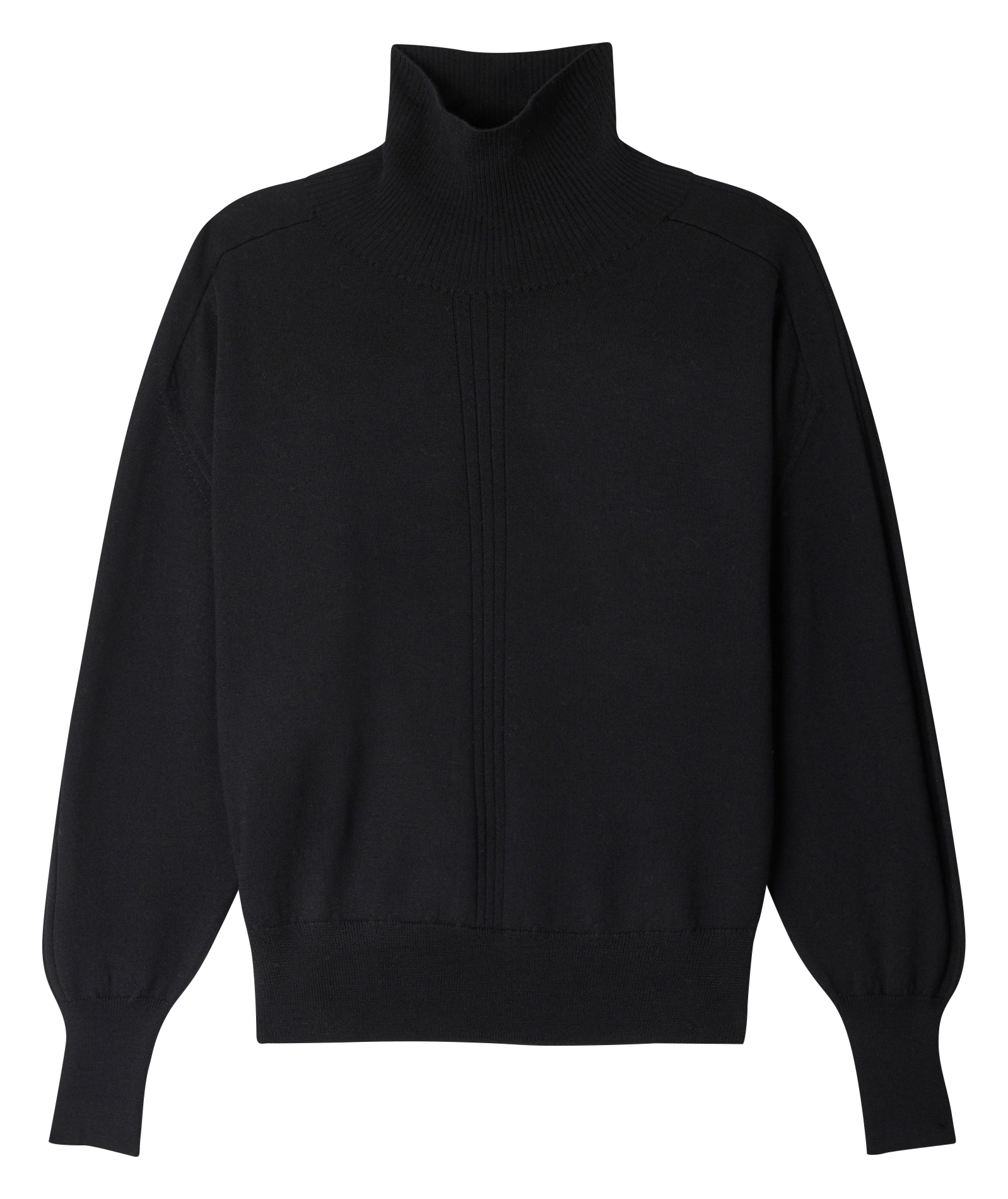 Matignon - Rollkragenpullover aus Wolle SOEUR Schwarz