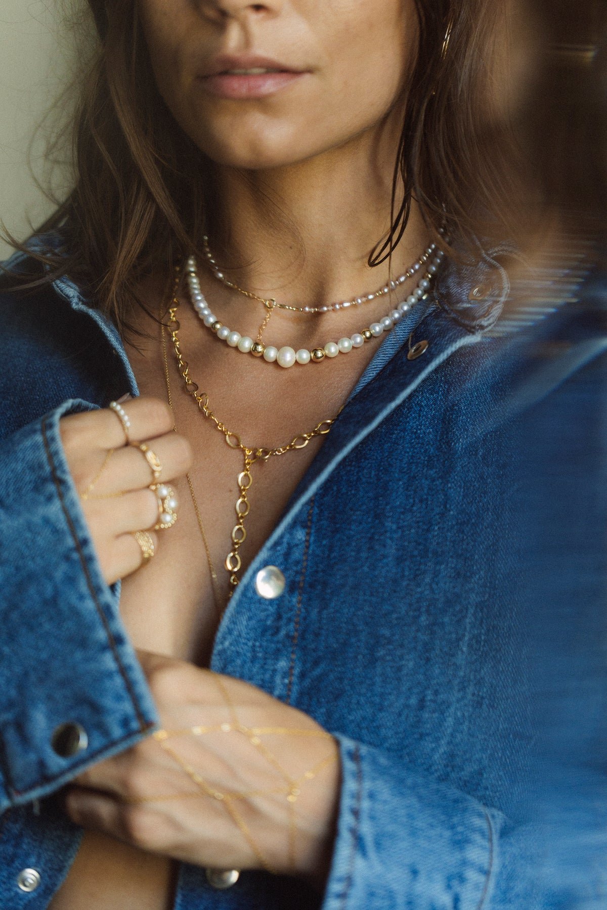 June necklace YAY Golden