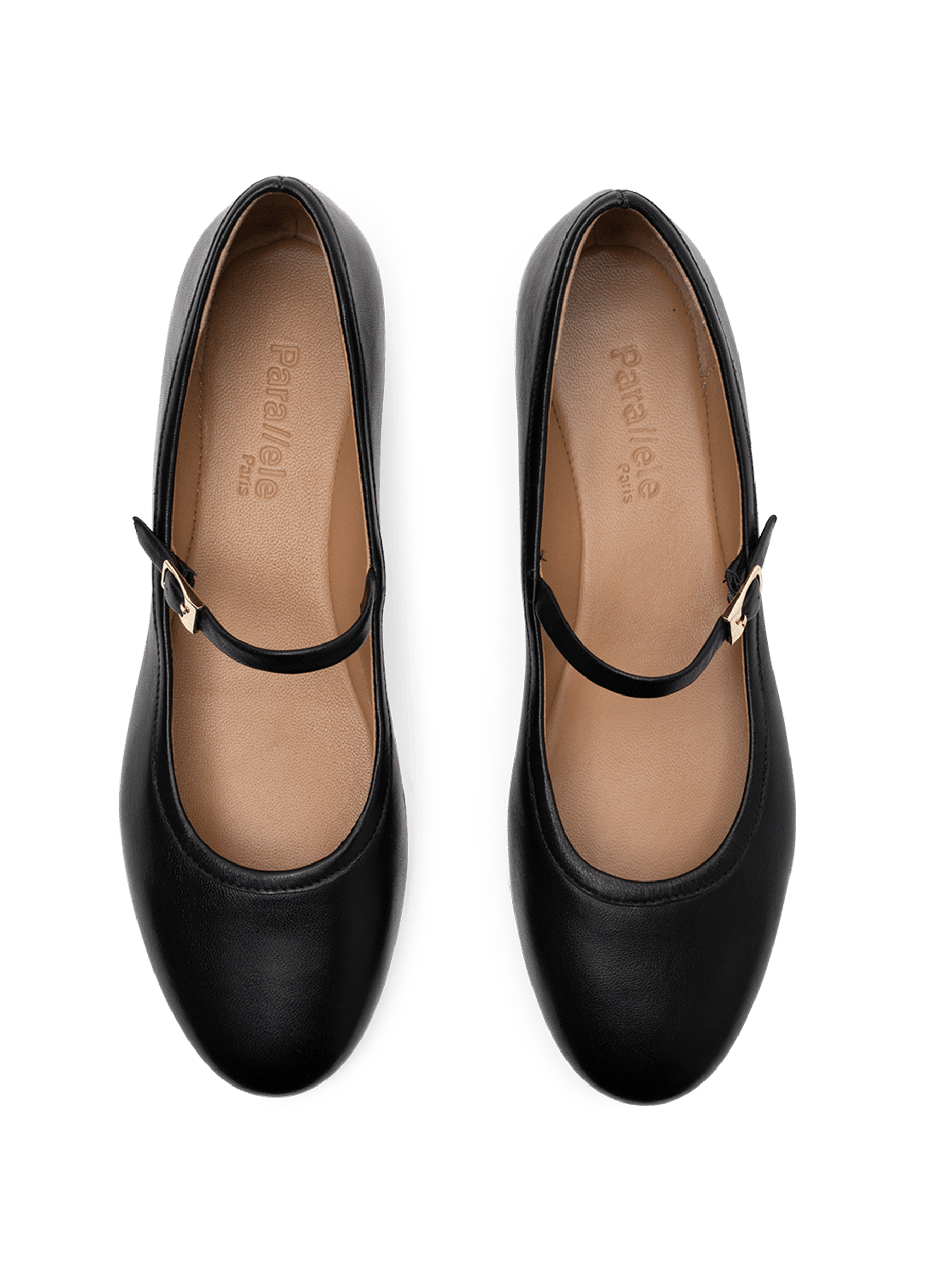 Ballerinas Dakota in Nappa PARALLELE PARIS Black