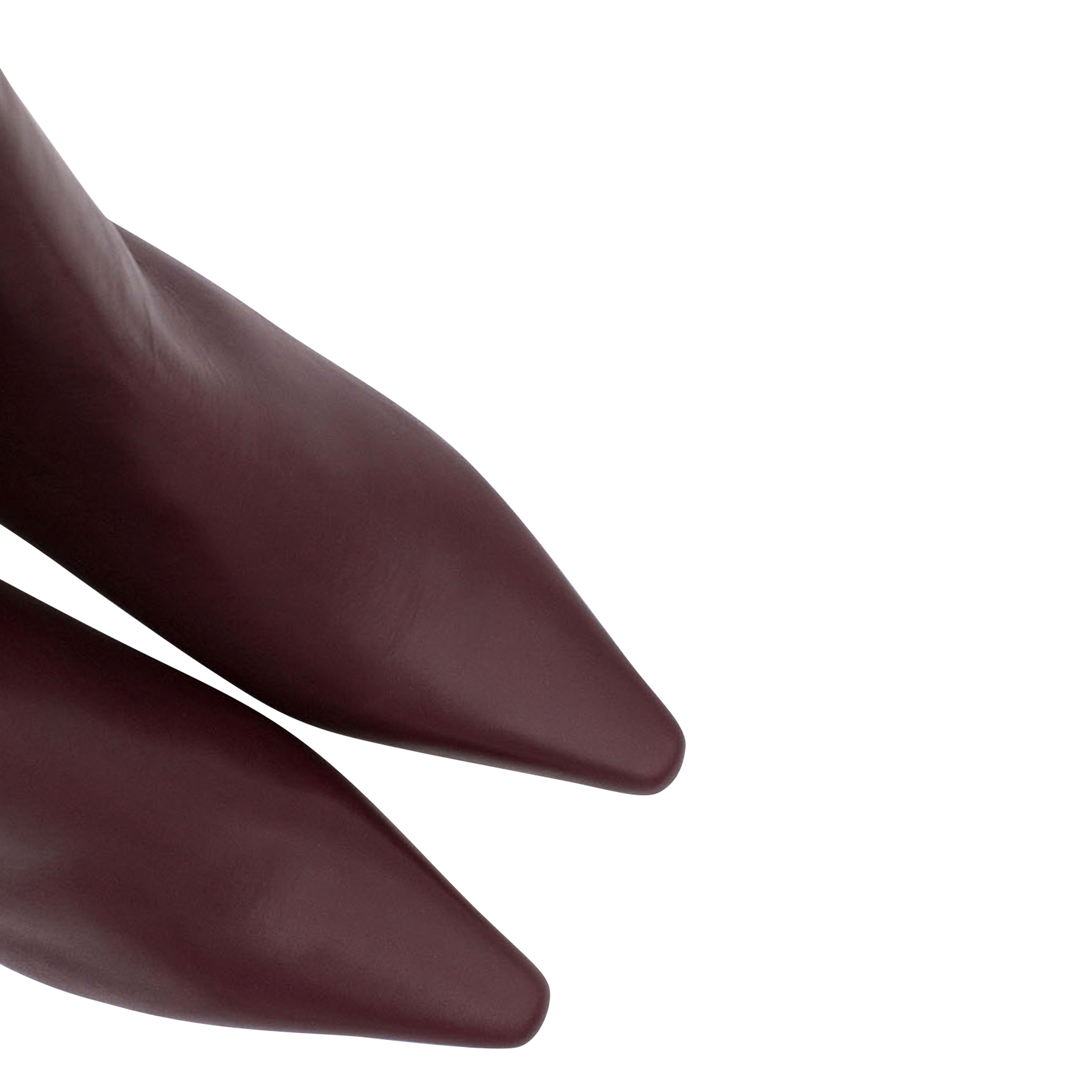 Bianca leather ankle boots ANGEL ALARCON Red