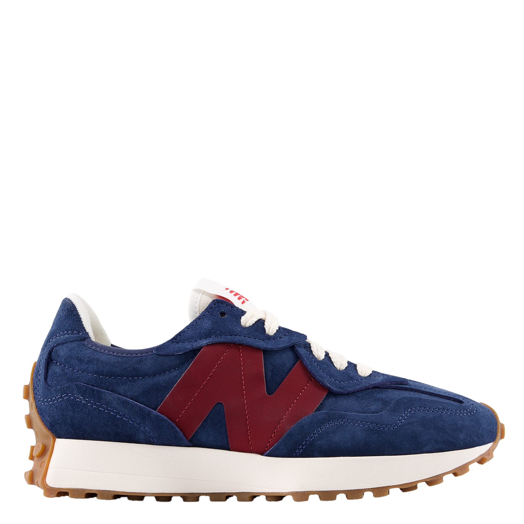 Suede leather low-top sneakers NEW BALANCE Blue