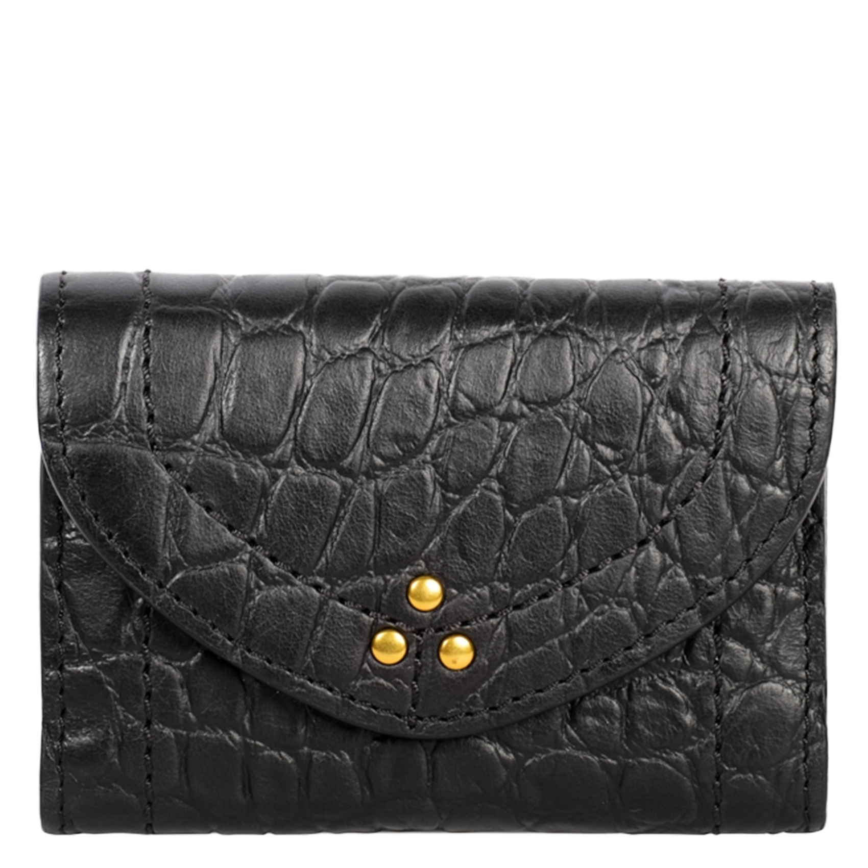 Portefeuille en cuir JEROME DREYFUSS Noir