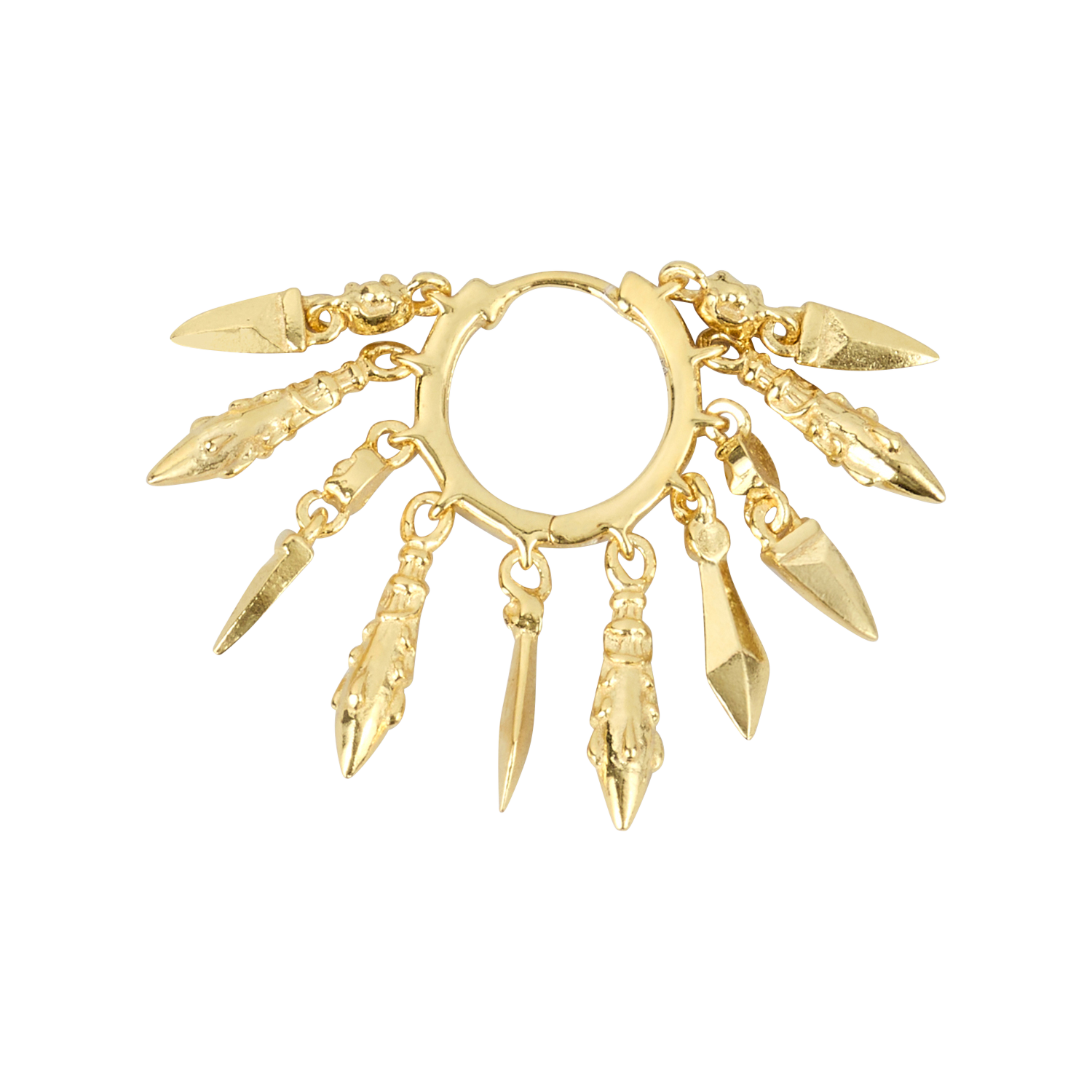 Oorbel BA&SH Goudkleurig