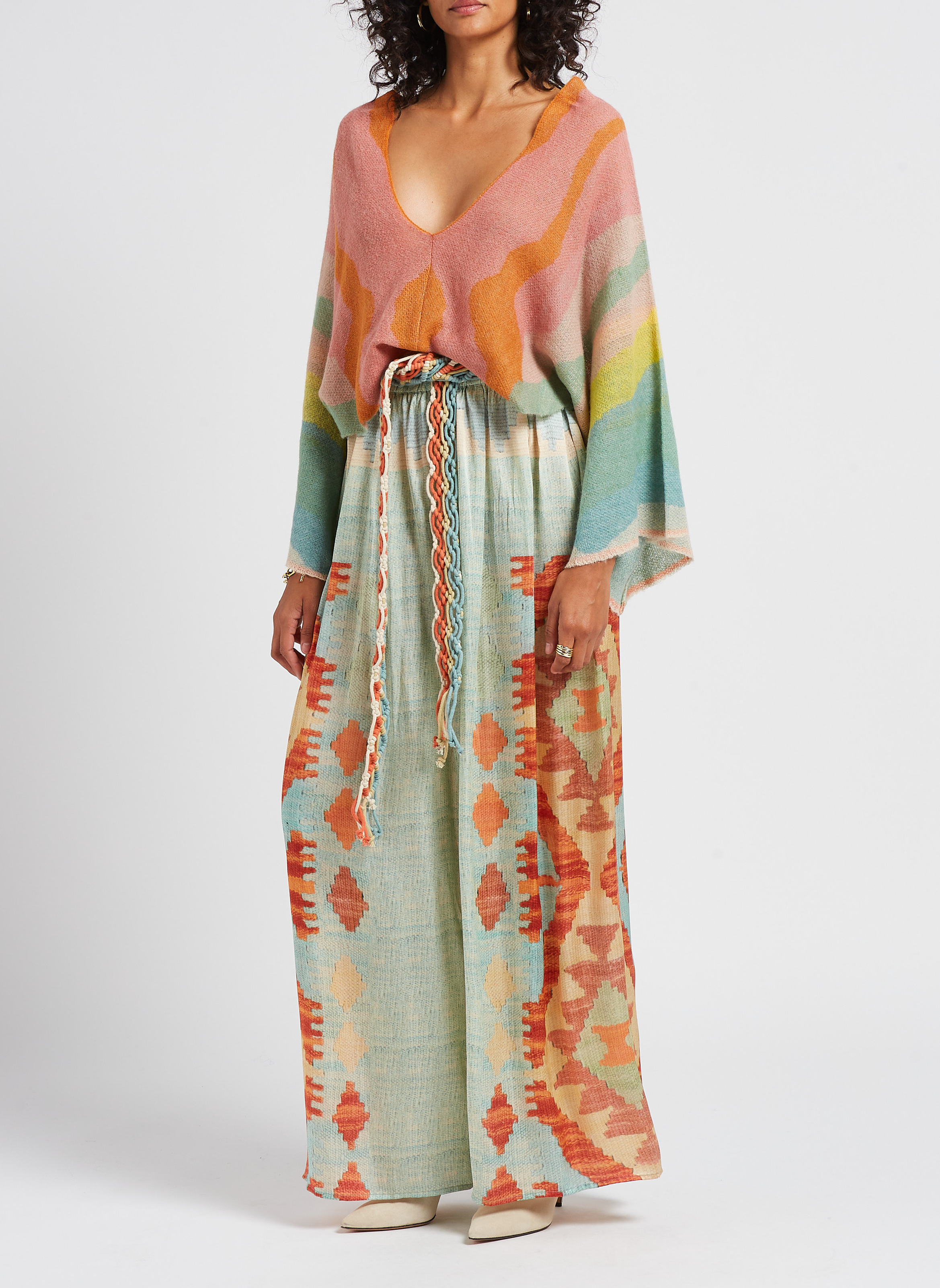 Pantalon large fluide  MES DEMOISELLES Bleu