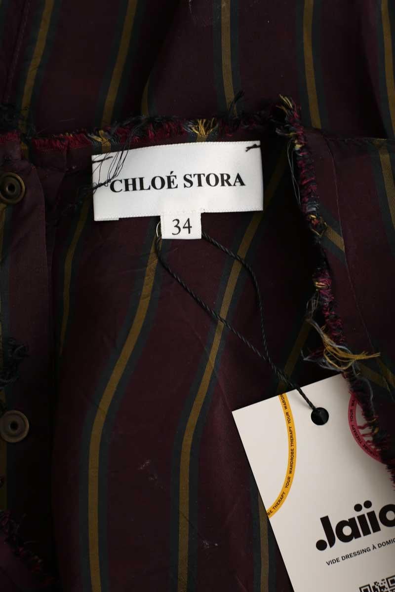 Blouse CHLOE STORA - SECONDE MAIN Rouge