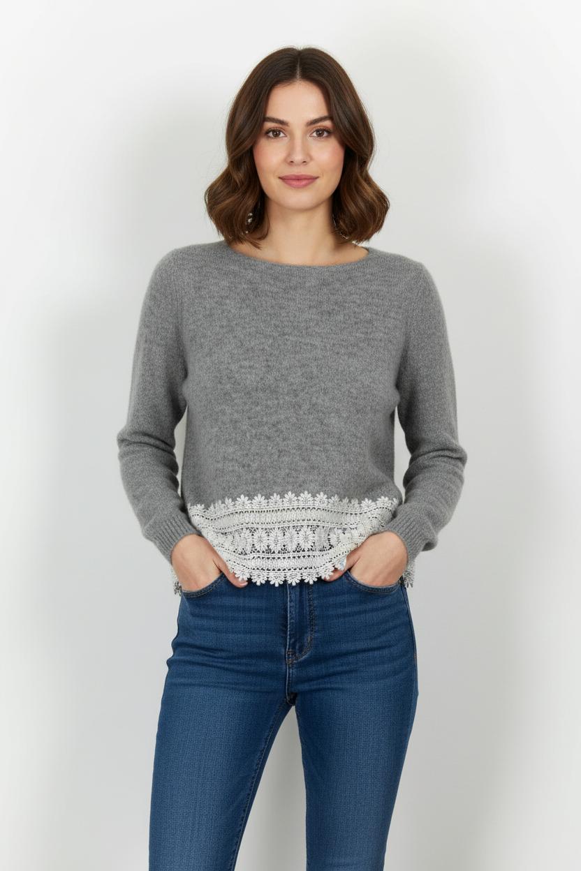 Maille SEZANE - Seconde main Gris
