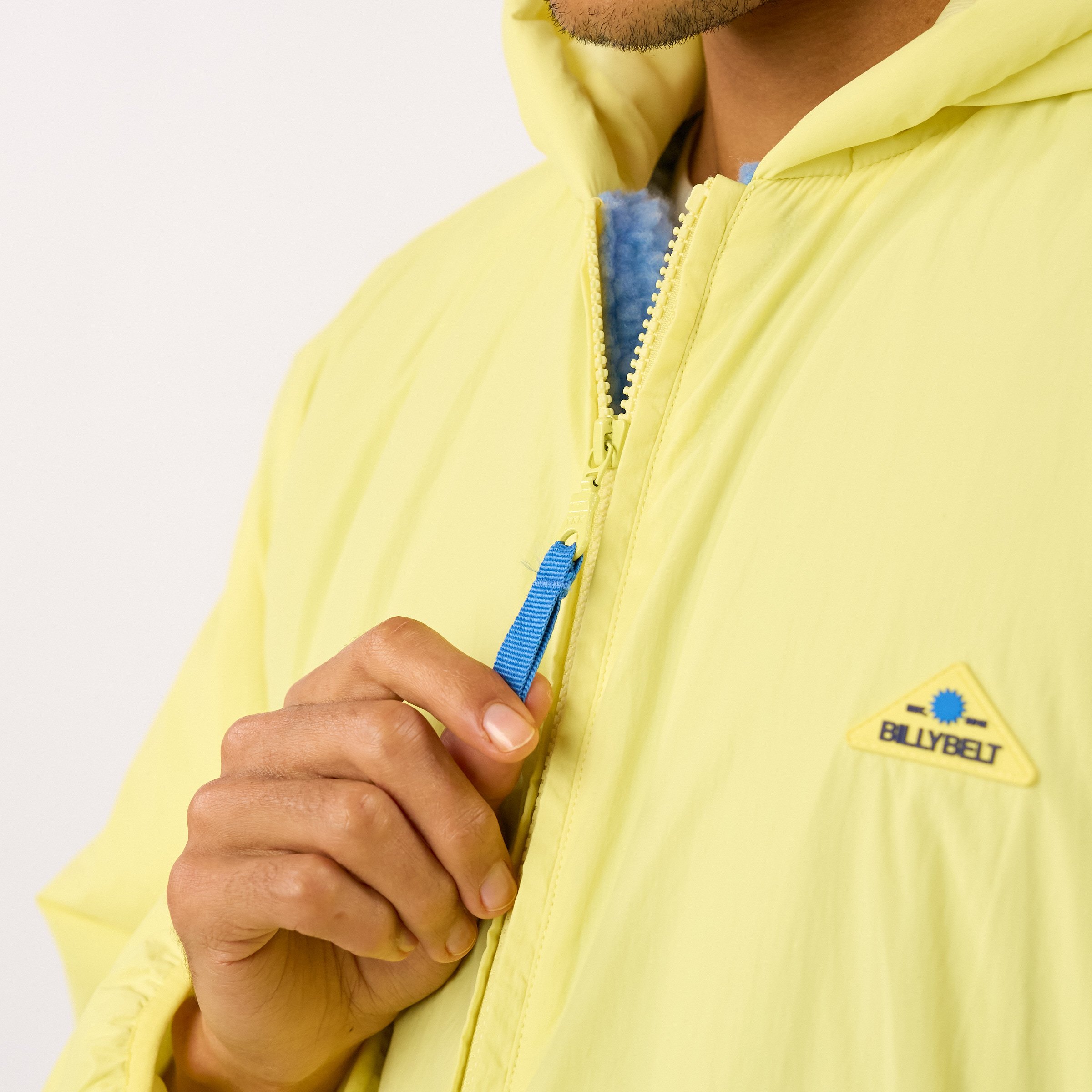 Unisex hooded parka BILLYBELT Yellow