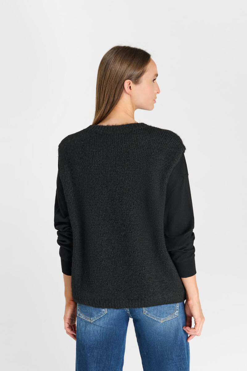 Sweater LE TEMPS DES CERISES Black