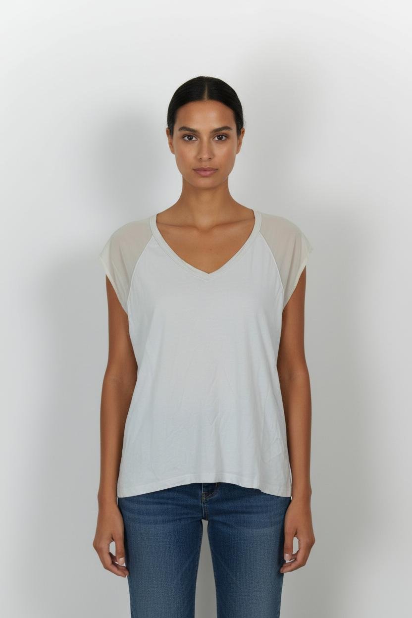 T-shirt COMPTOIR DES COTONNIERS - Seconde main White