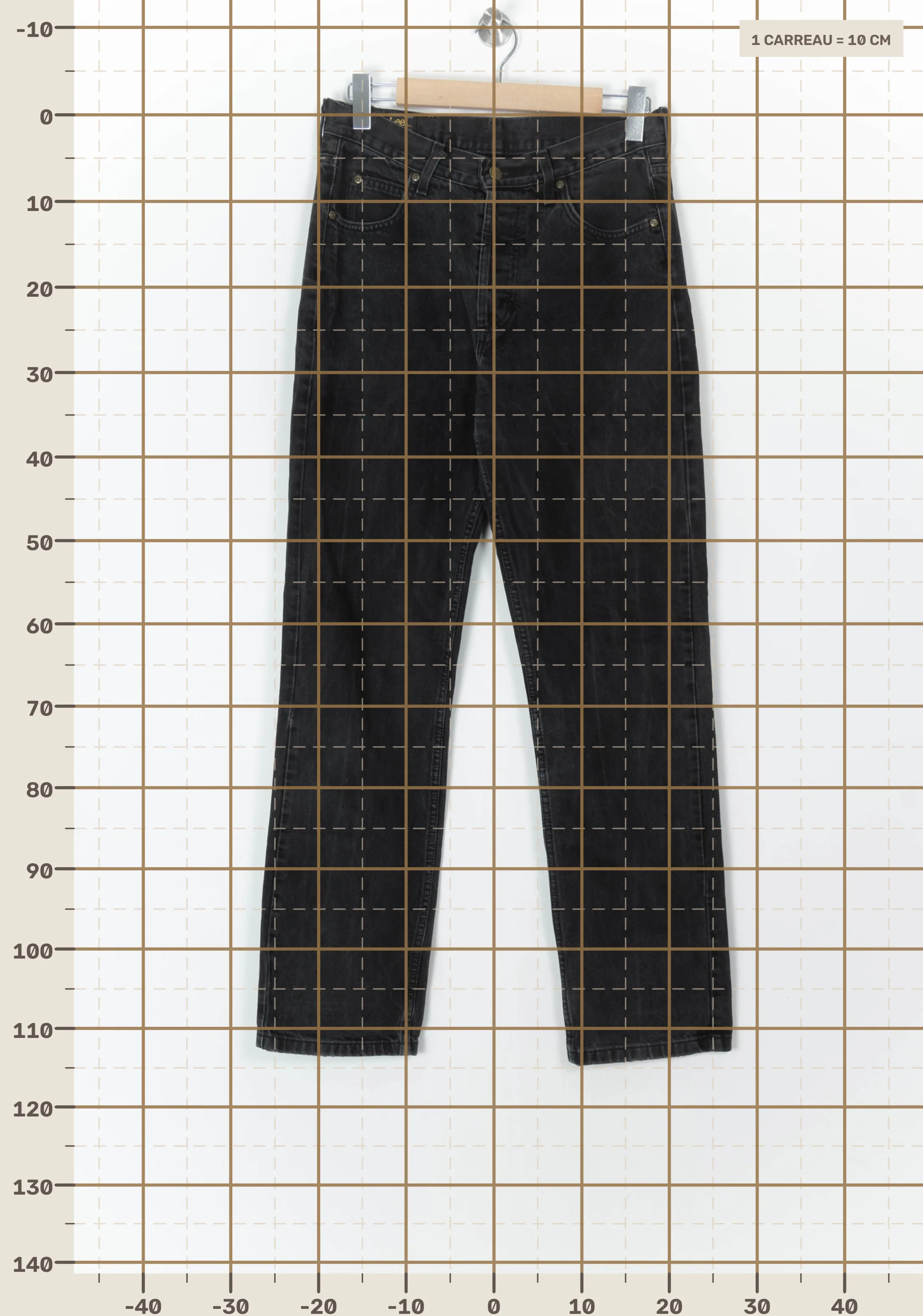 Jeans LEE - Seconde Main Black