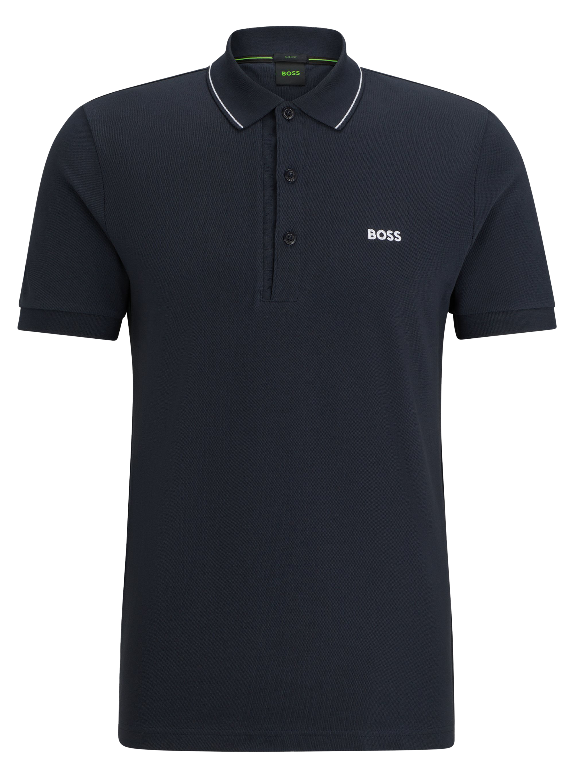 Cotton polo BOSS Blue