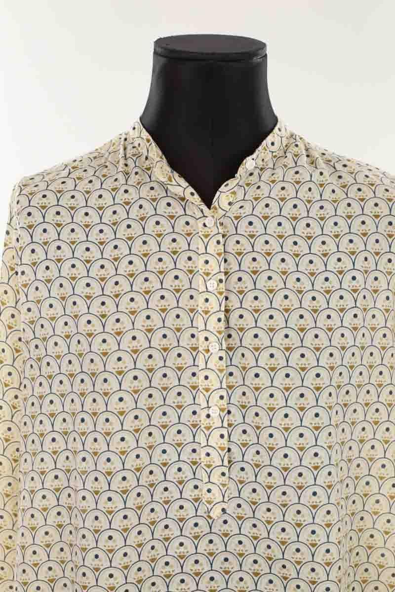 Cotton blouse LAURENCE BRAS - Seconde Main Green