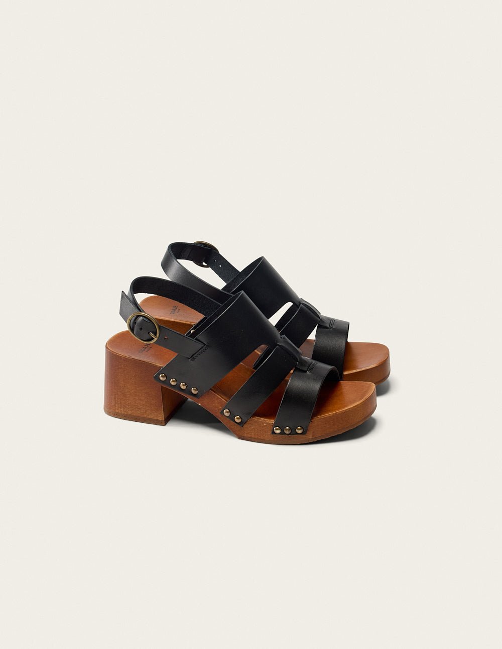 Heeled sandals ODAJE EX. M.MOUSTACHE Black