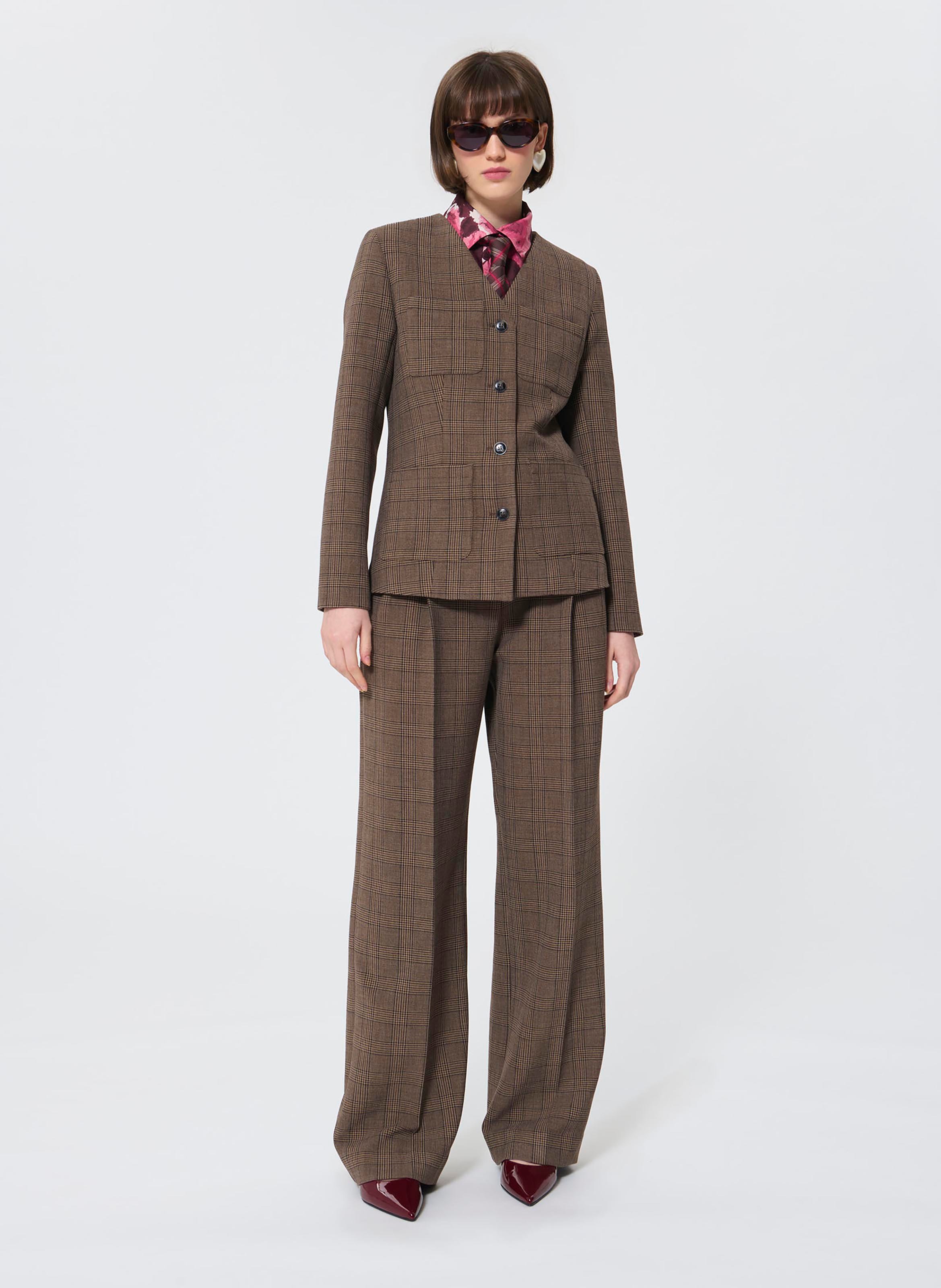 Veste col tailleur  TARA JARMON Beige