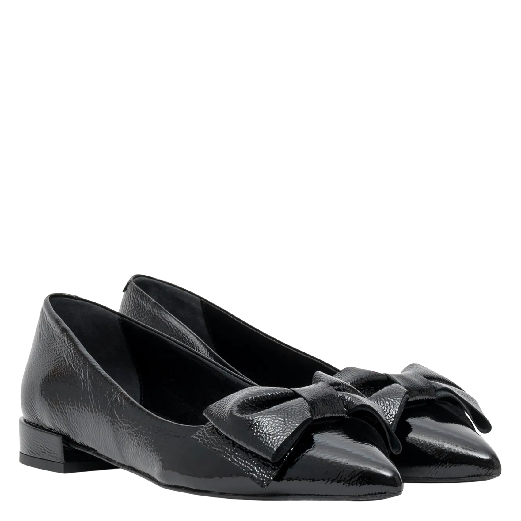 Jane patent leather ballet pumps BOCAGE Black
