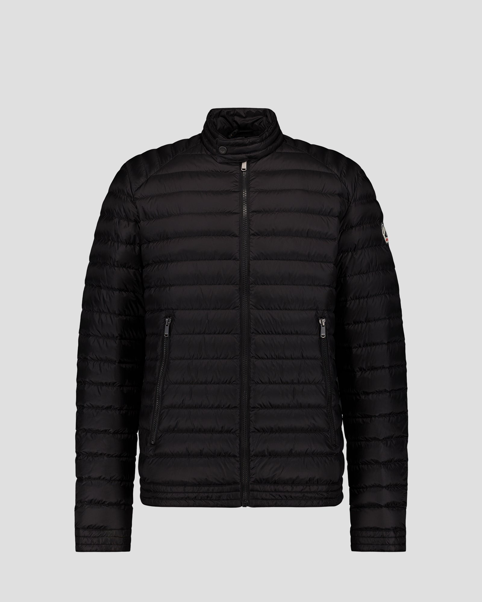 Bastien biker collar puffer jacket JOTT Black
