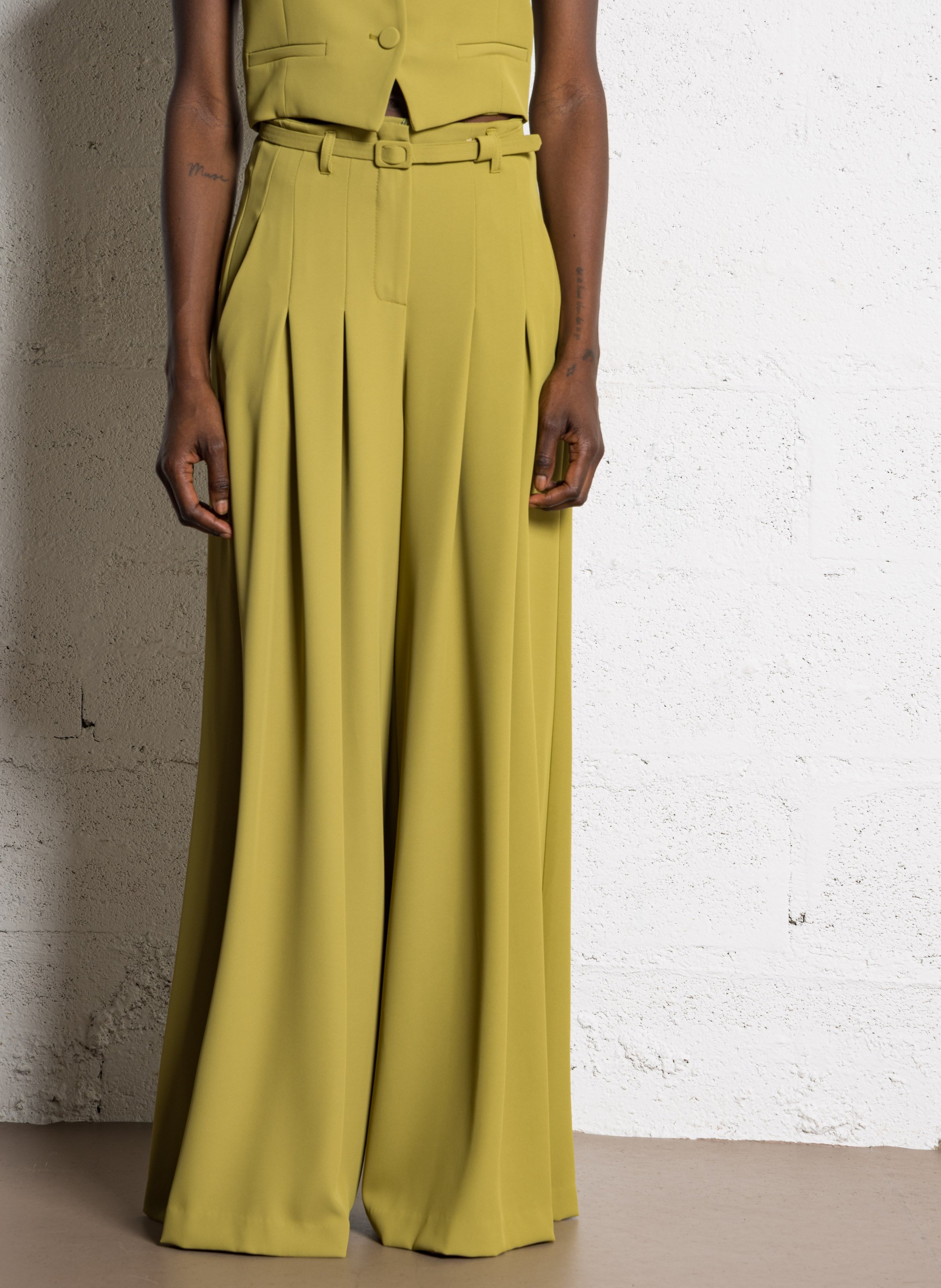 Pantalon large taille haute IMPERIAL