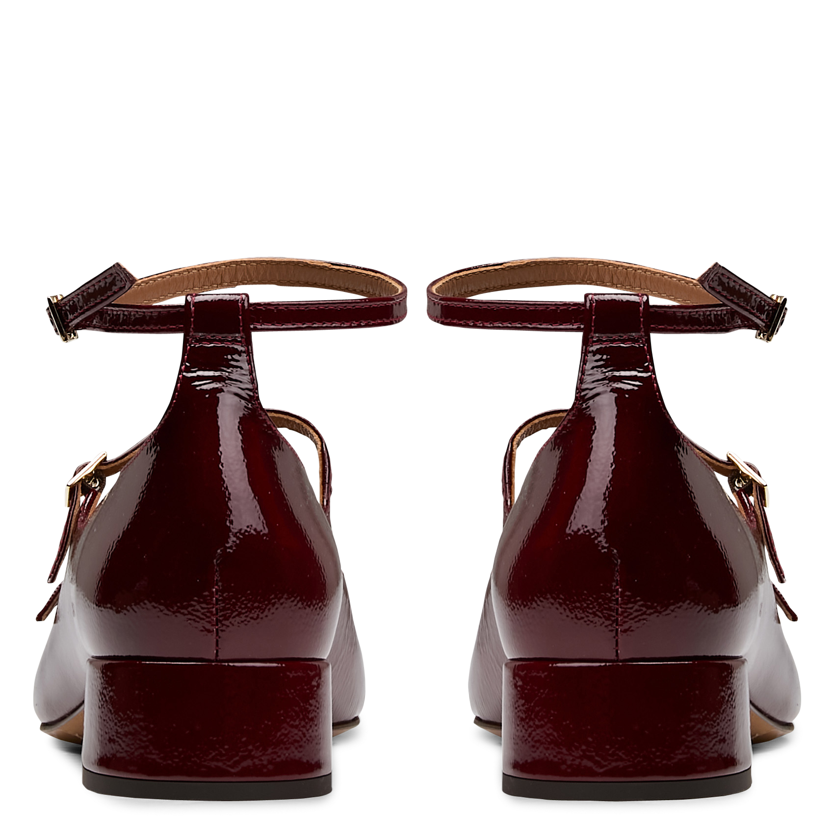 Babies en cuir vernis BOBBIES Marron