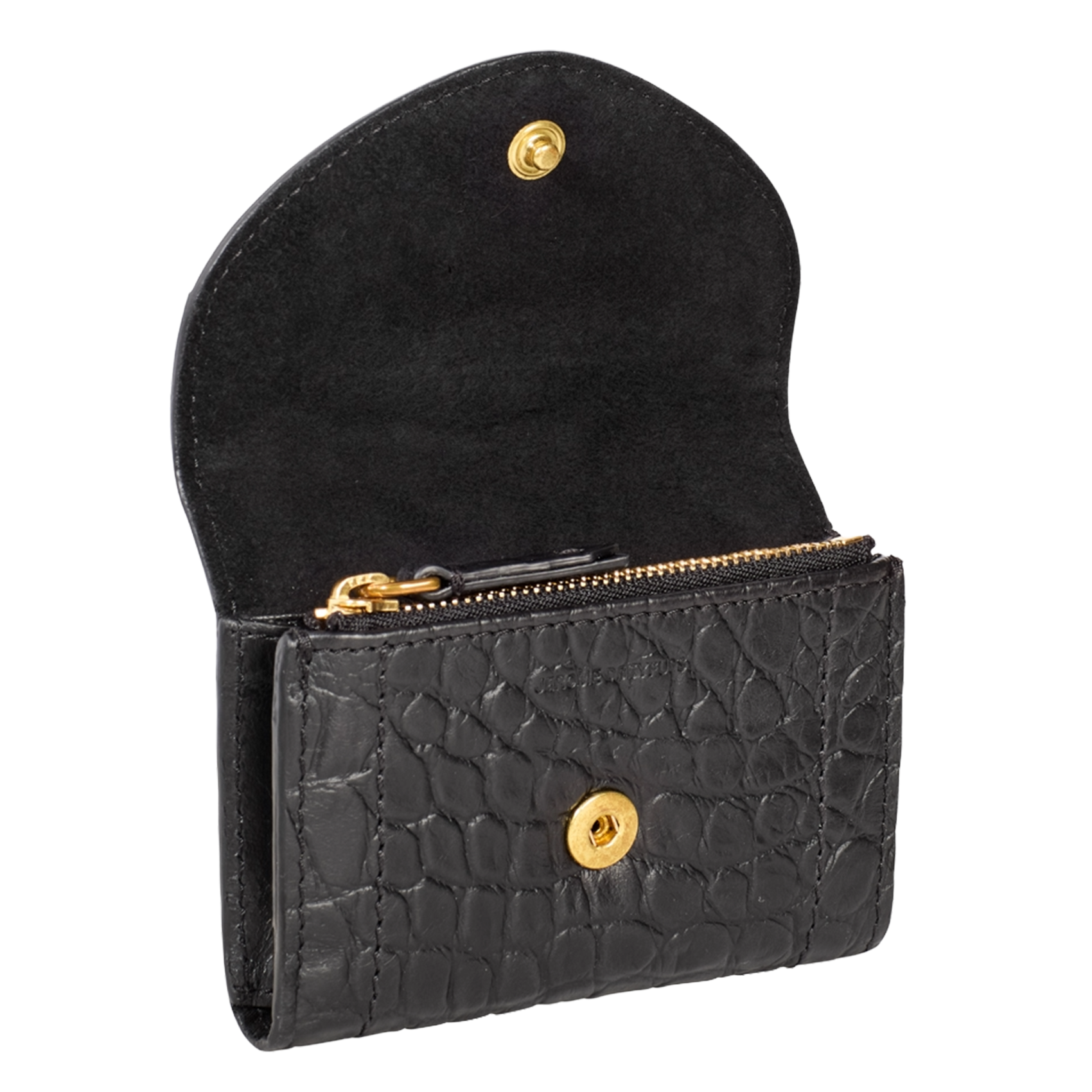 Portefeuille en cuir JEROME DREYFUSS Noir