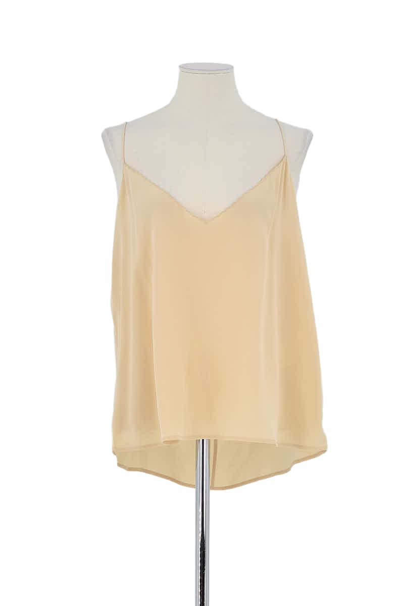 Azawood sleeveless top SEZANE - Seconde main Beige