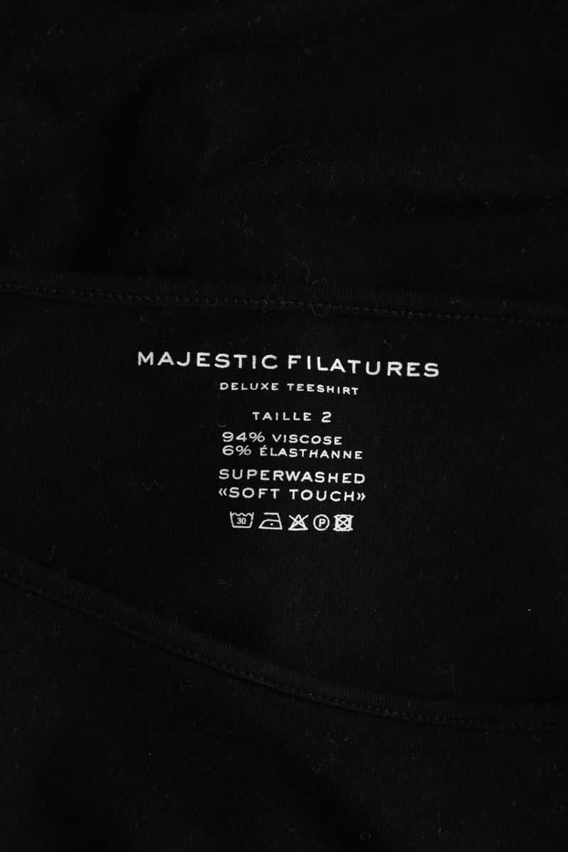 Dress MAJESTIC FILATURES - SECONDE MAIN Black