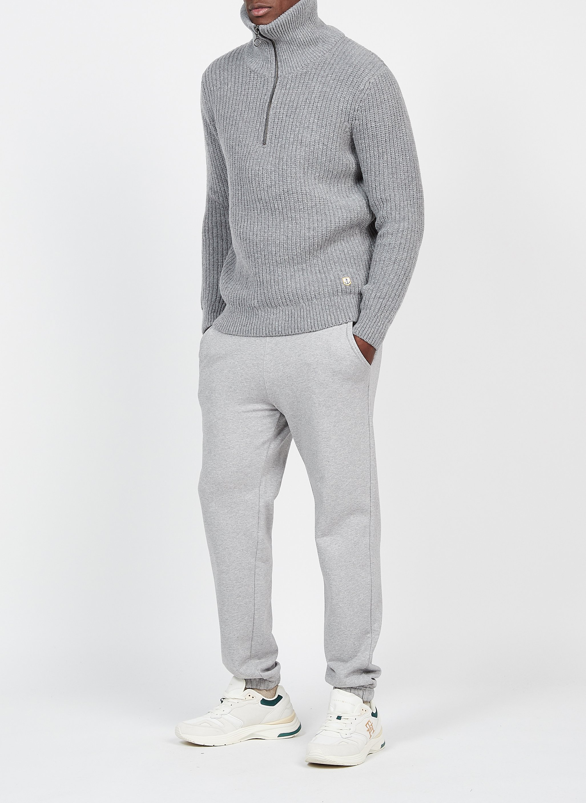 Troyer aus Wollmix ARMOR LUX Grau