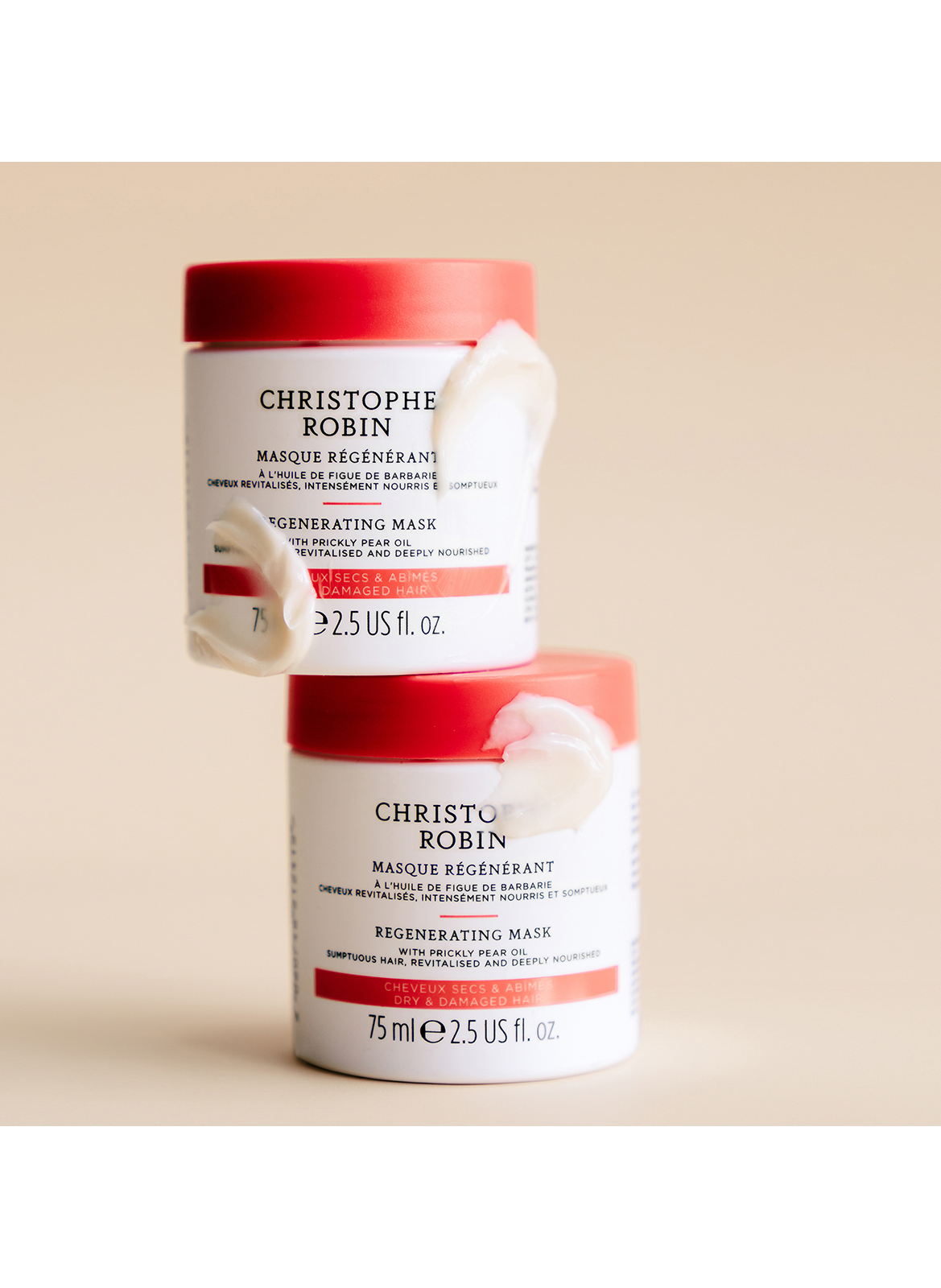 Masque Régénérant à l'huile de fique de barbarie CHRISTOPHE ROBIN No color
