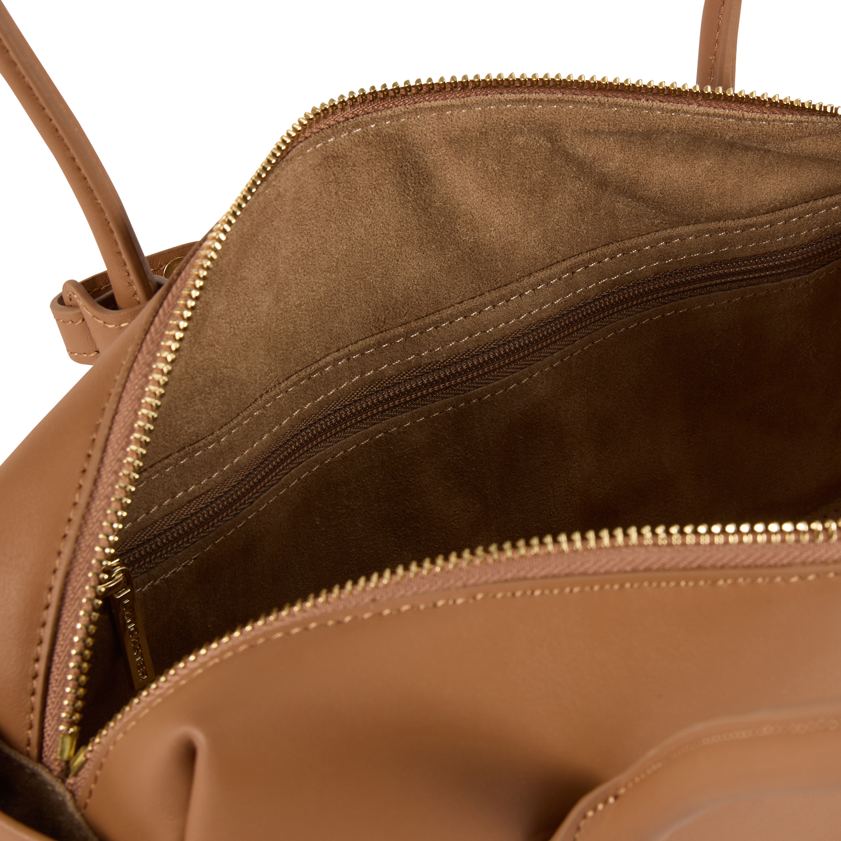 Sac trotteur en cuir LANCASTER PARIS Marron