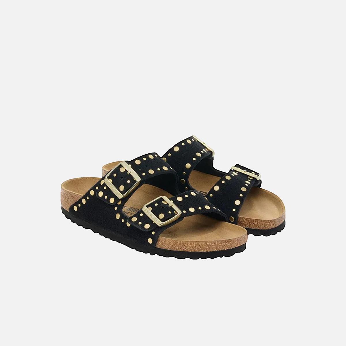 Arizona flat sandals BIRKENSTOCK Black