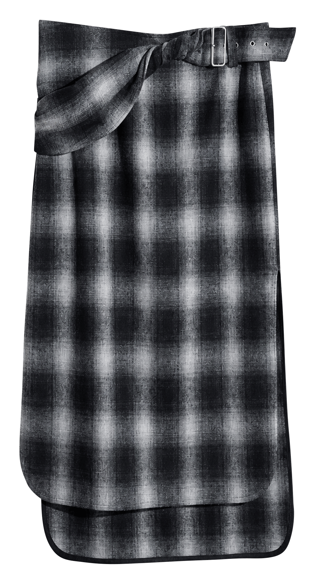 Jupe midi imprimée avec ceinture IRO Gris